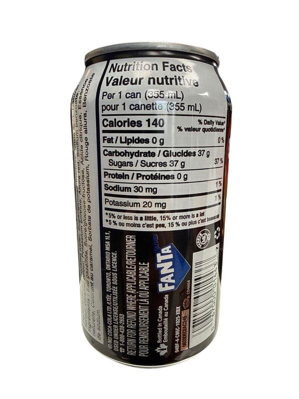 Fanta Crimson Sour Cherry Can 355ML - Canadian Edition