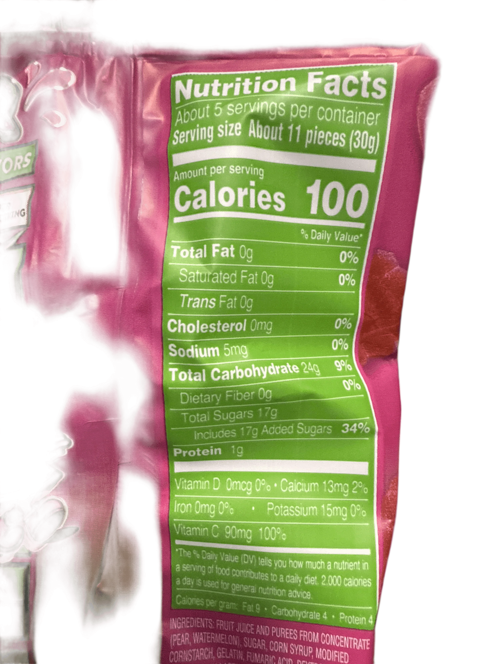 Arizona Sour Watermelon Fruit Snacks 142G - U.S Edition