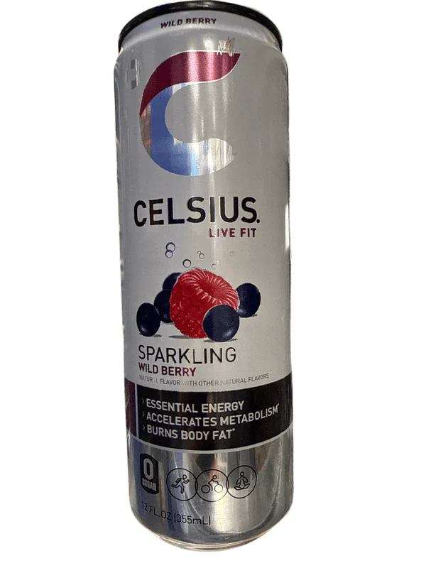 Celsius Sparkling Wild Berry Energy 355ML - U.S Edition