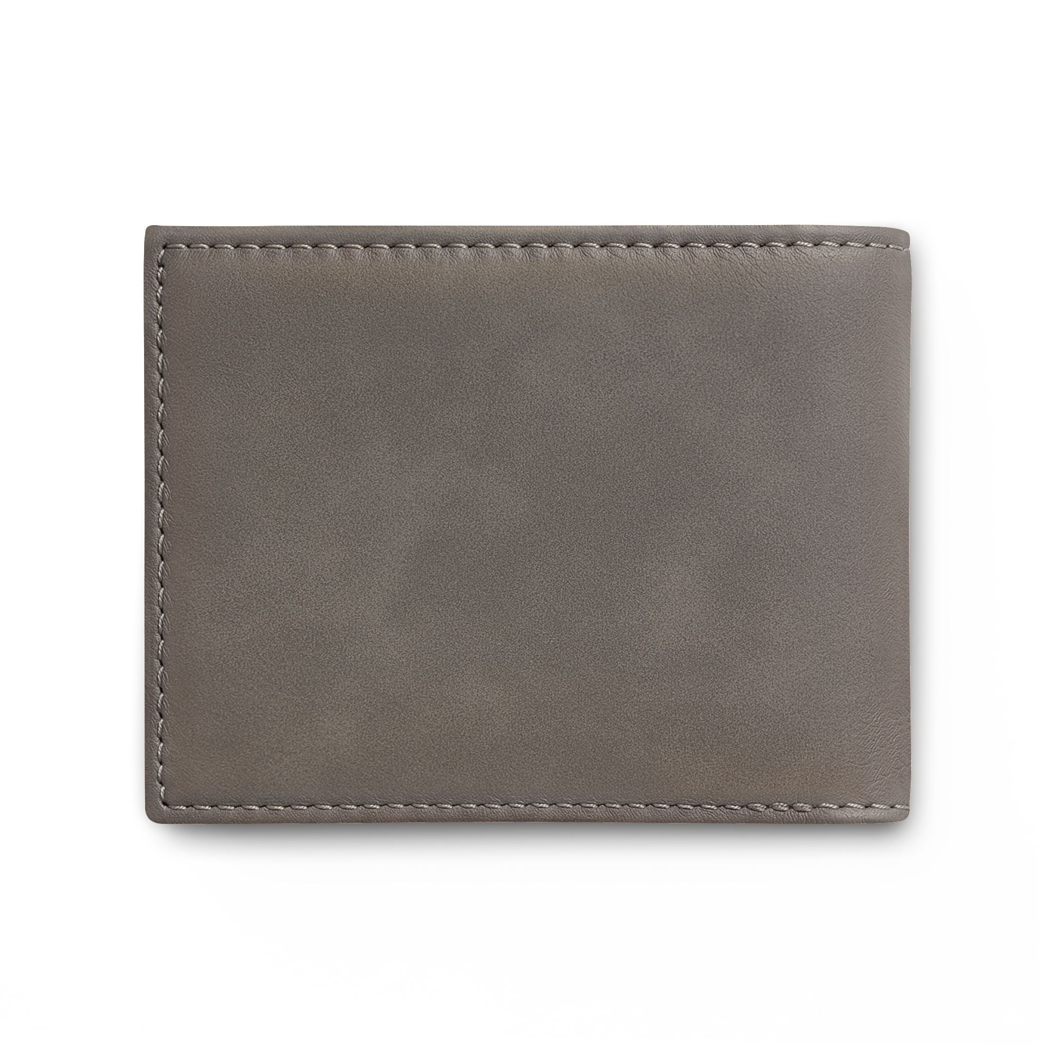 SCP Foundation Bi-Fold Wallet — Slim Leather Card Wallet with Logo Flip
