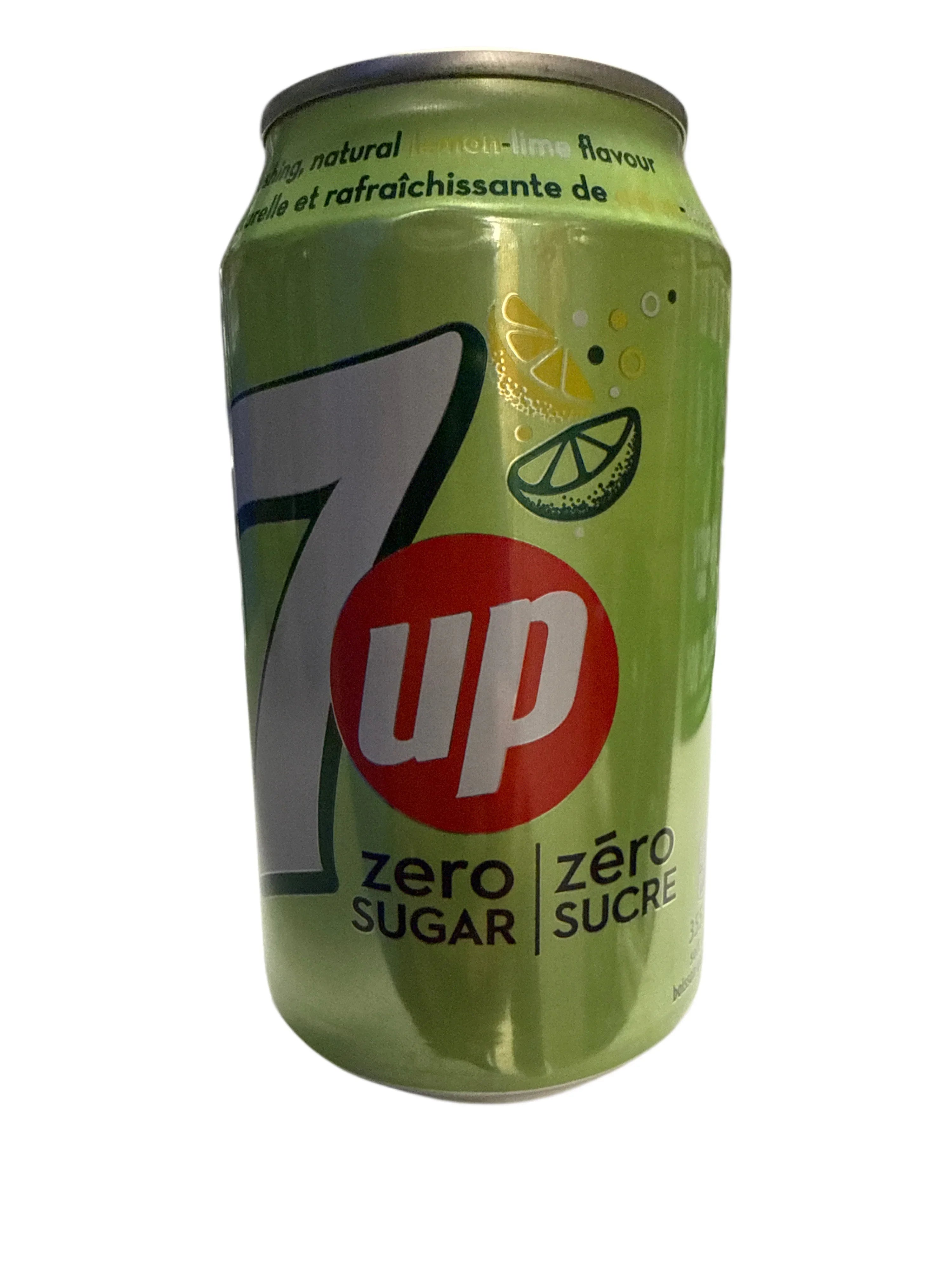 7UP Zero Sugar Lemon Lime Soda 355ML - Canadian Edition