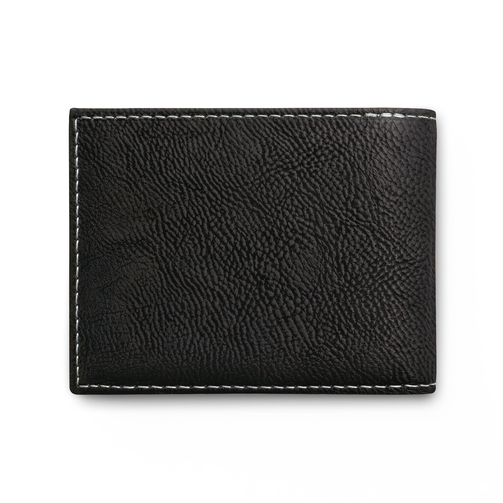 SCP Foundation Bi-Fold Wallet — Slim Leather Card Wallet with Logo Flip