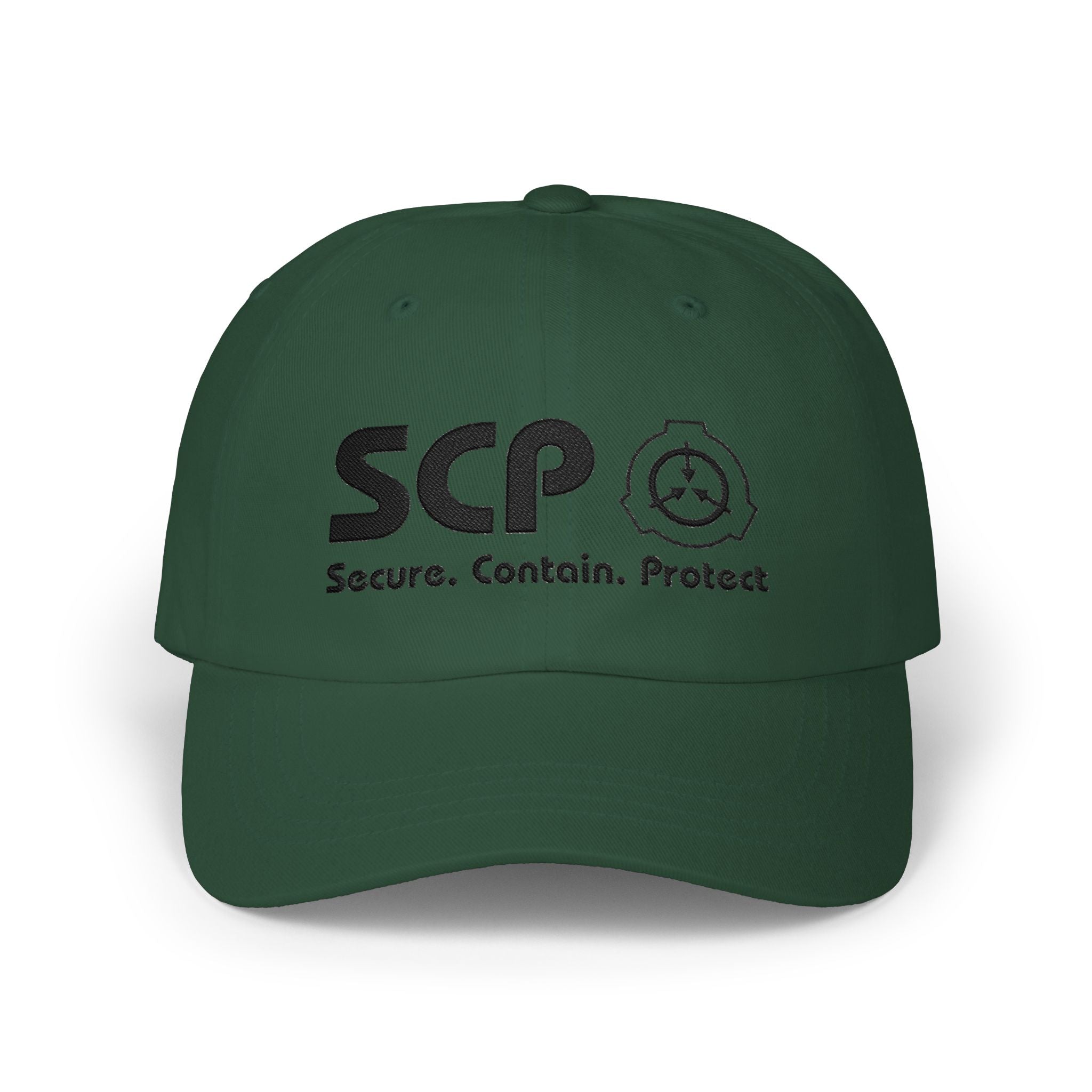 Camo Cap — SCP Foundation Embroidered Baseball Hat