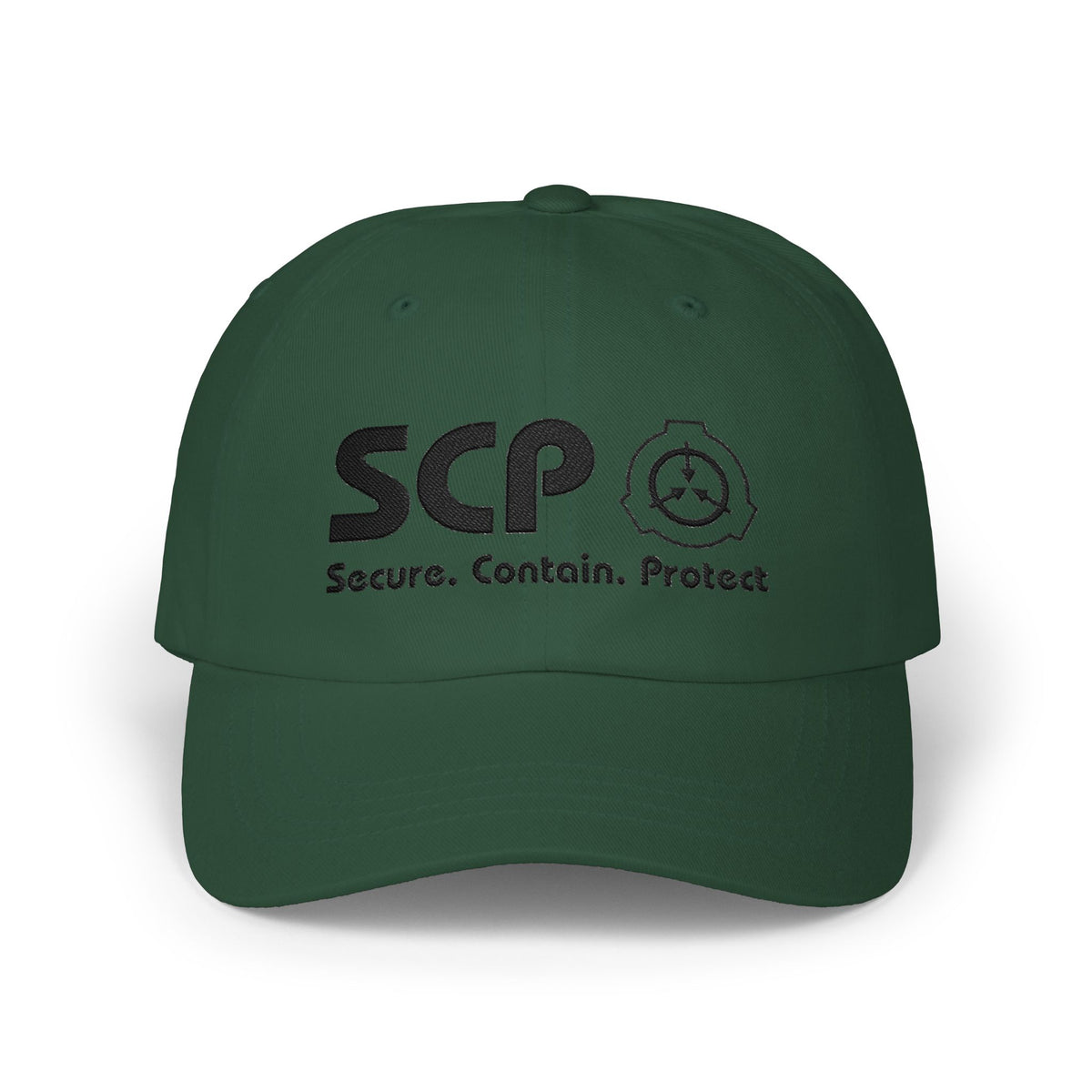 Camo Cap — SCP Foundation Embroidered Baseball Hat