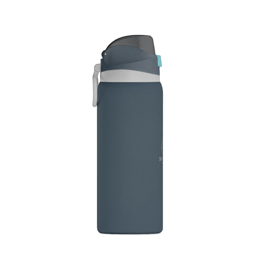 SCP Foundation 32oz Insulated Water Bottle — Matte Black Travel Flask