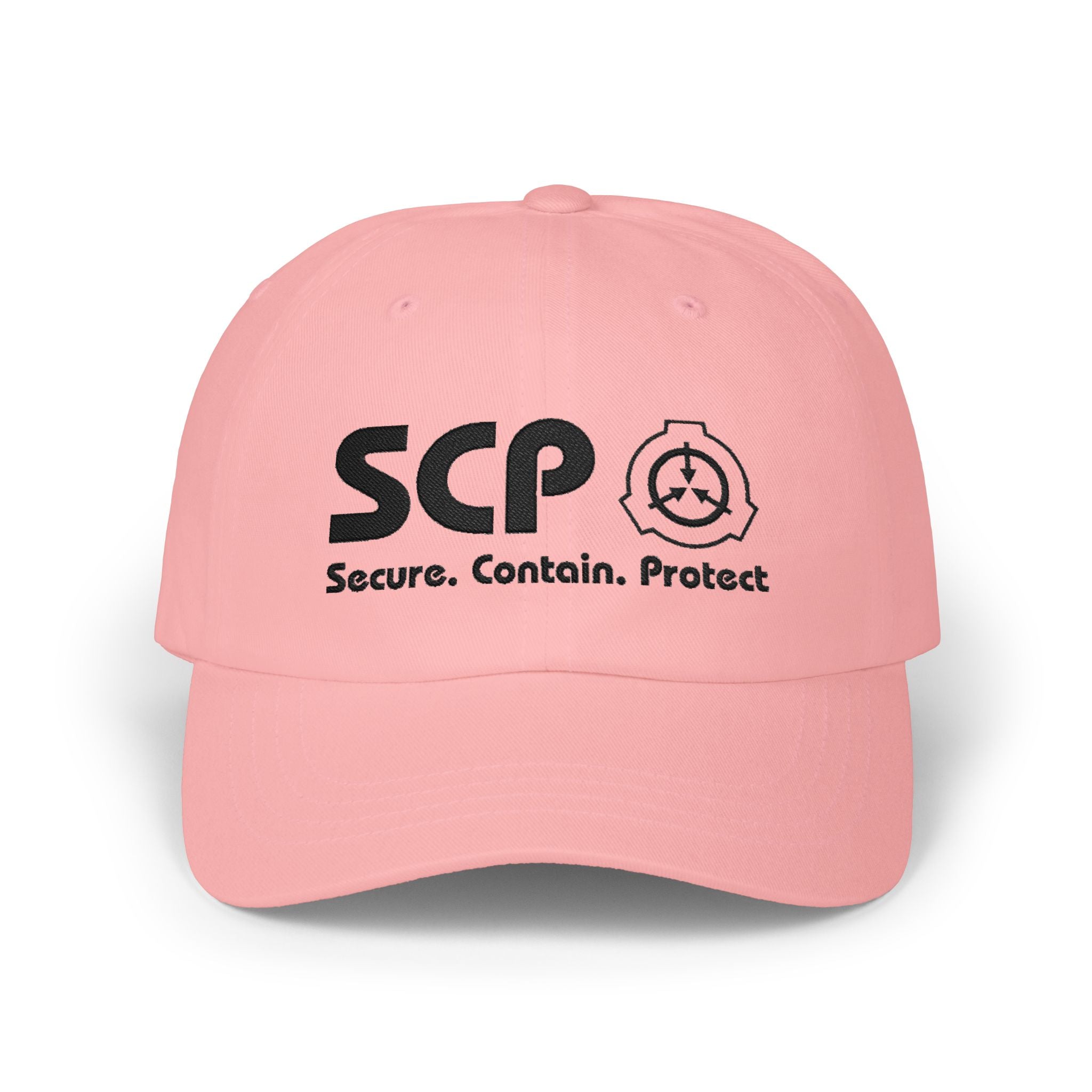 Camo Cap — SCP Foundation Embroidered Baseball Hat