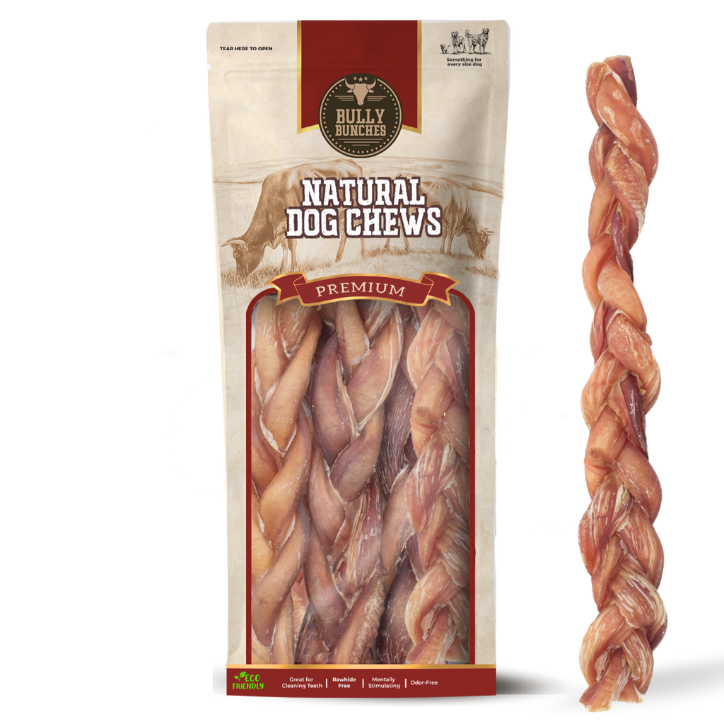 12 Inch Thick Braided Bully Stick
