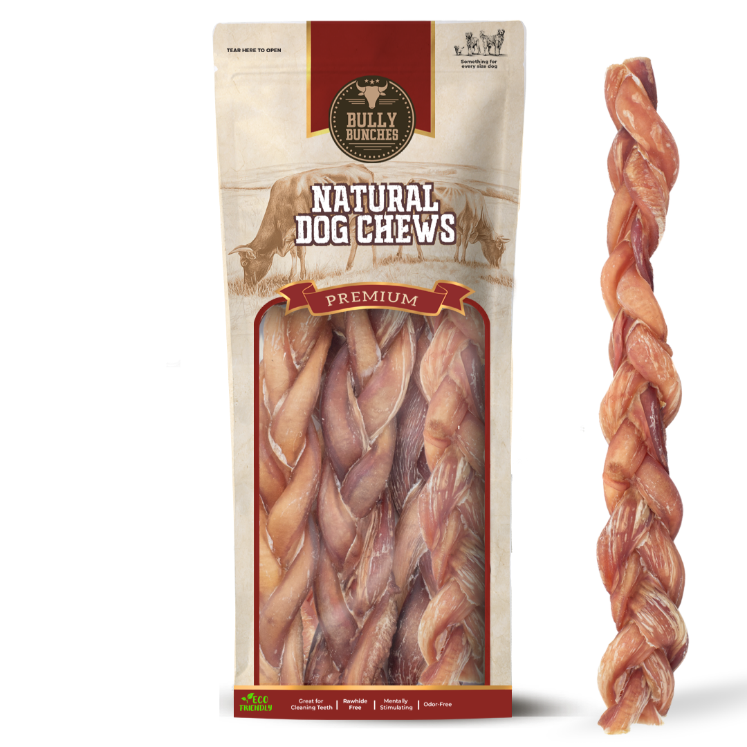 12 Inch Thick Braided Bully Stick
