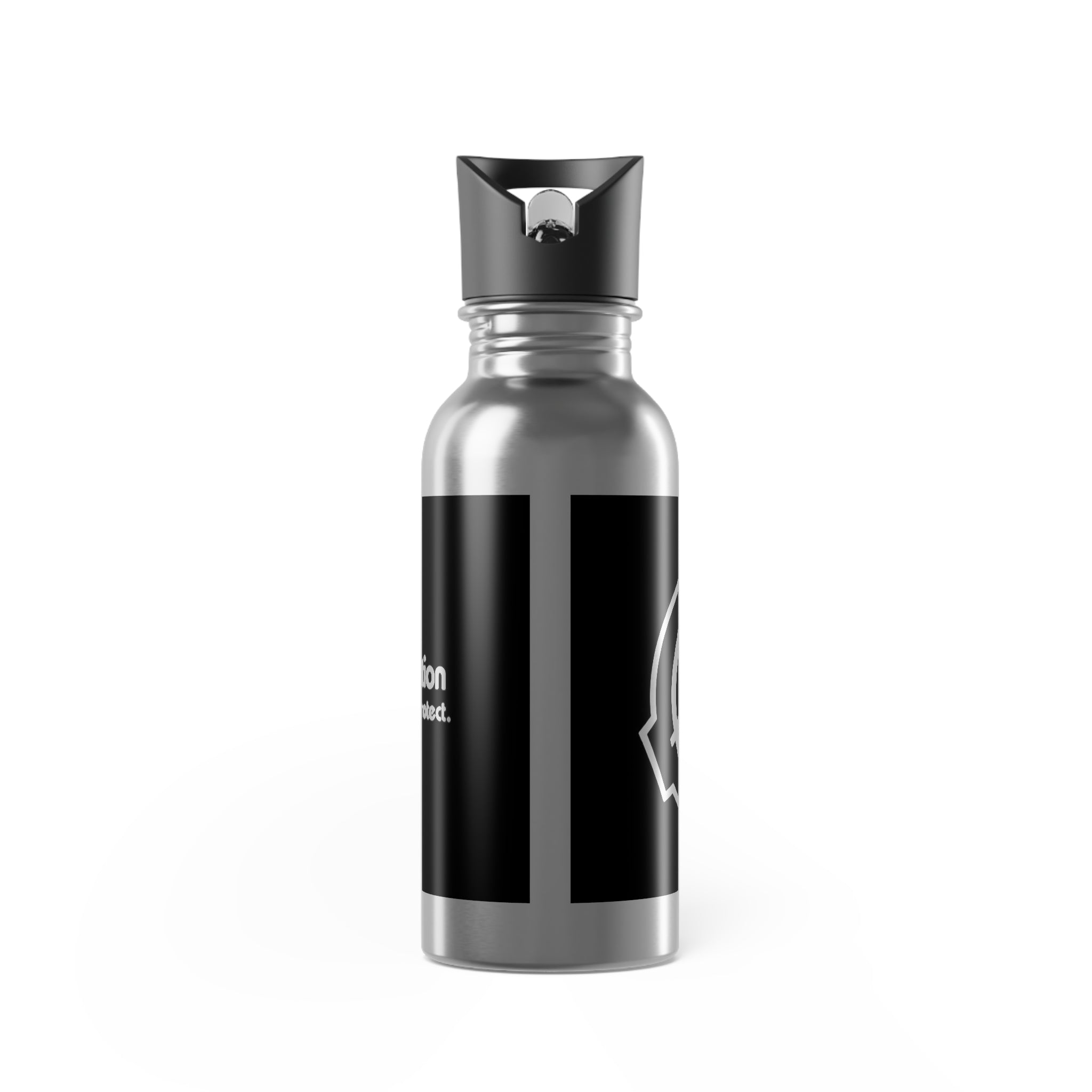 Standard Issue - Stainless Steel 20oz Water Bottle with Straw