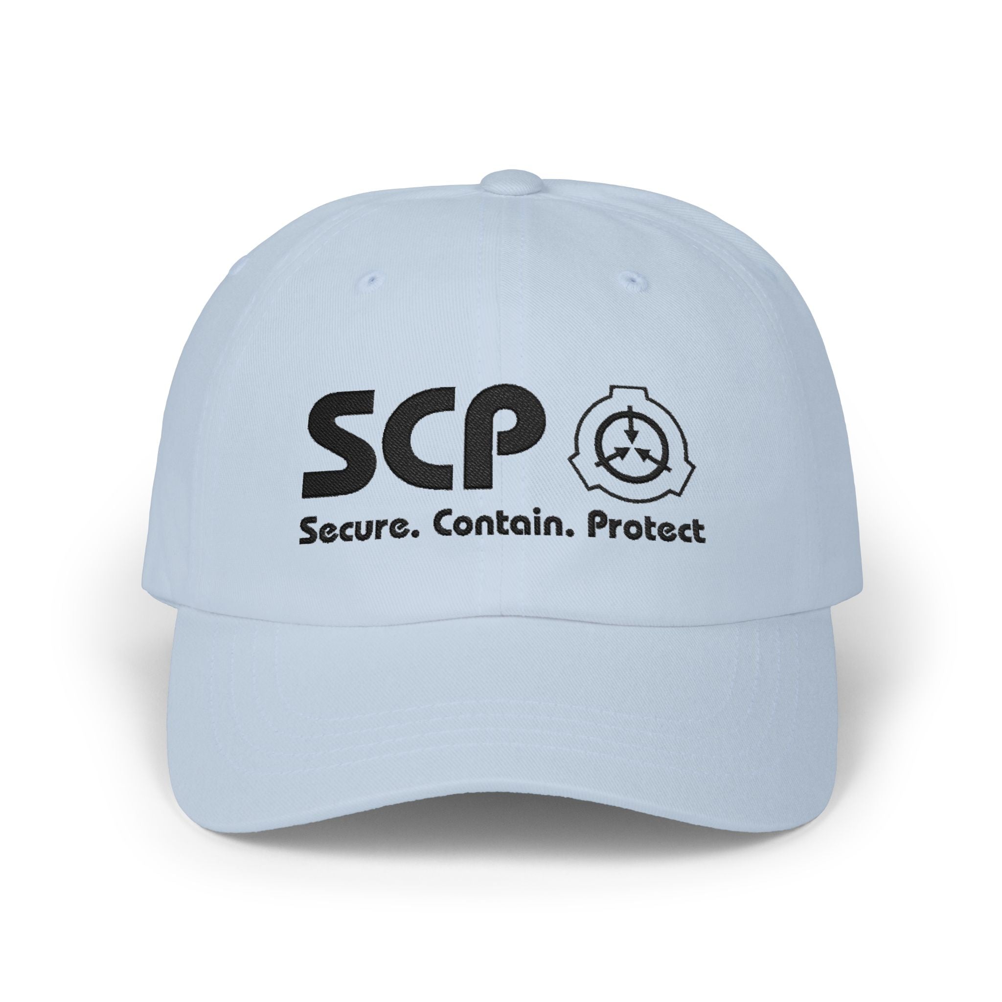 Camo Cap — SCP Foundation Embroidered Baseball Hat