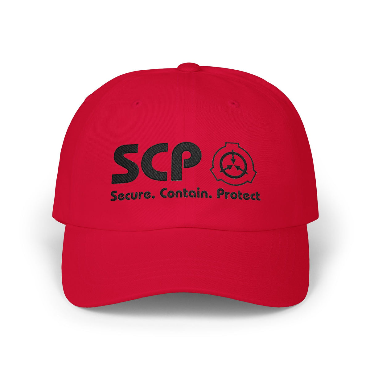 Camo Cap — SCP Foundation Embroidered Baseball Hat