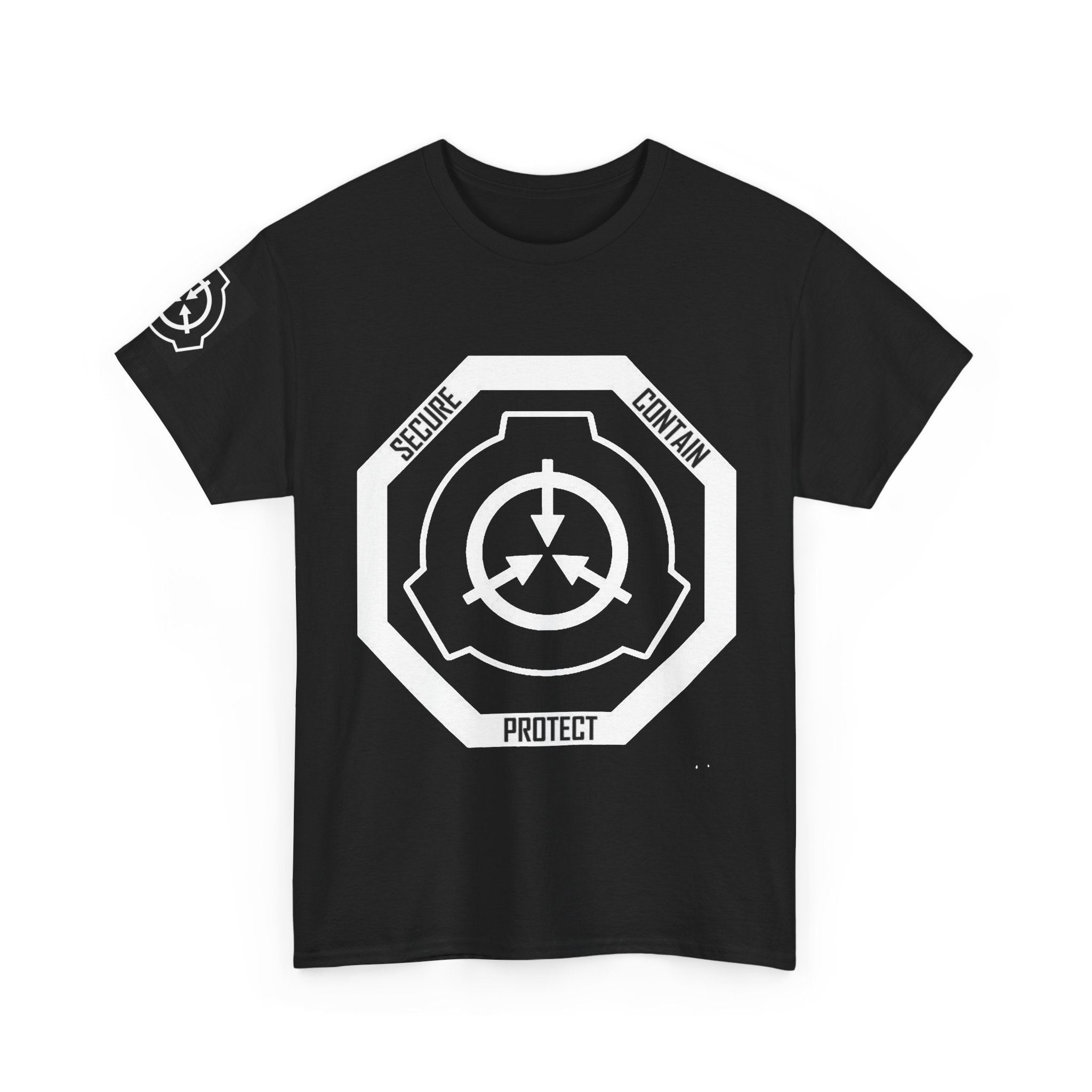 SCP Foundation Logo T‑Shirt — Secure Contain Protect Graphic Tee