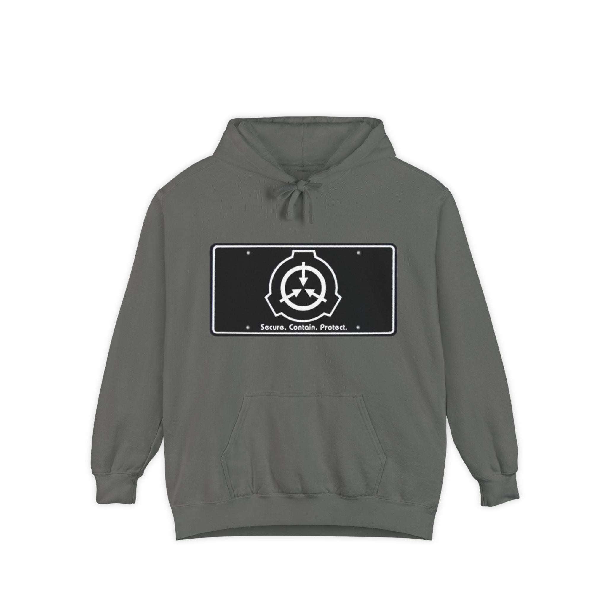 SCP Foundation Logo Hoodie — Secure Contain Protect Graphic Hoodie