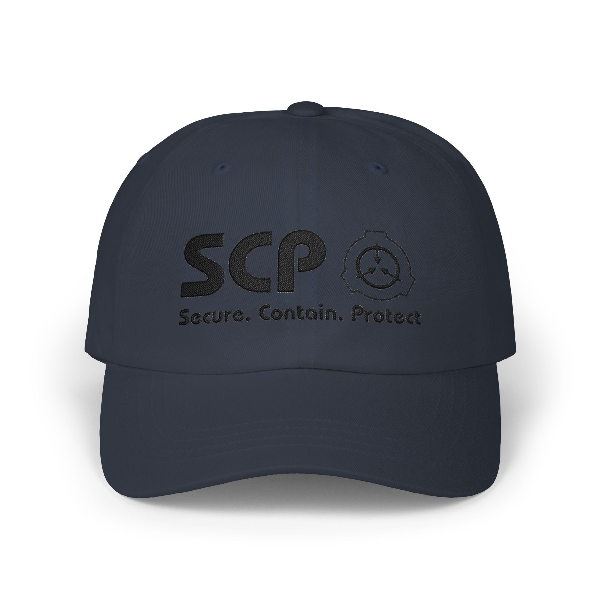 Camo Cap — SCP Foundation Embroidered Baseball Hat
