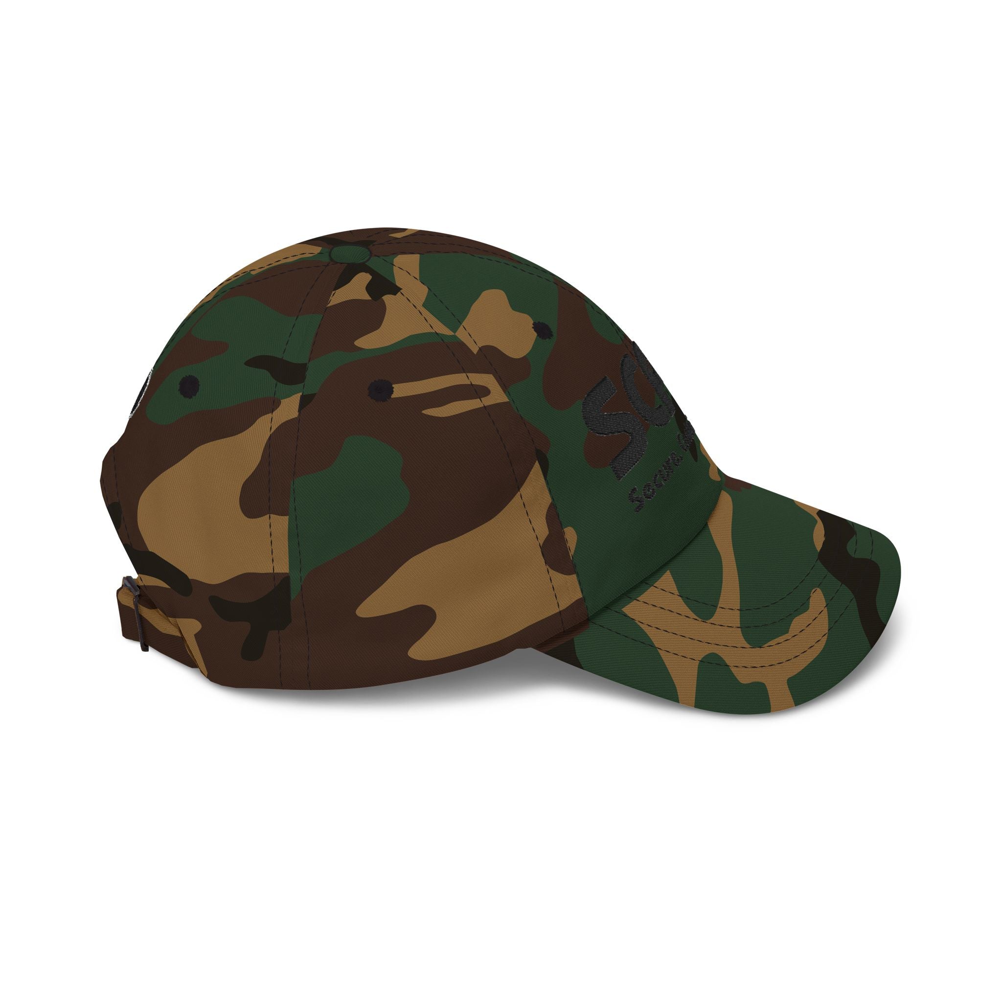 Camo Cap — SCP Foundation Embroidered Baseball Hat
