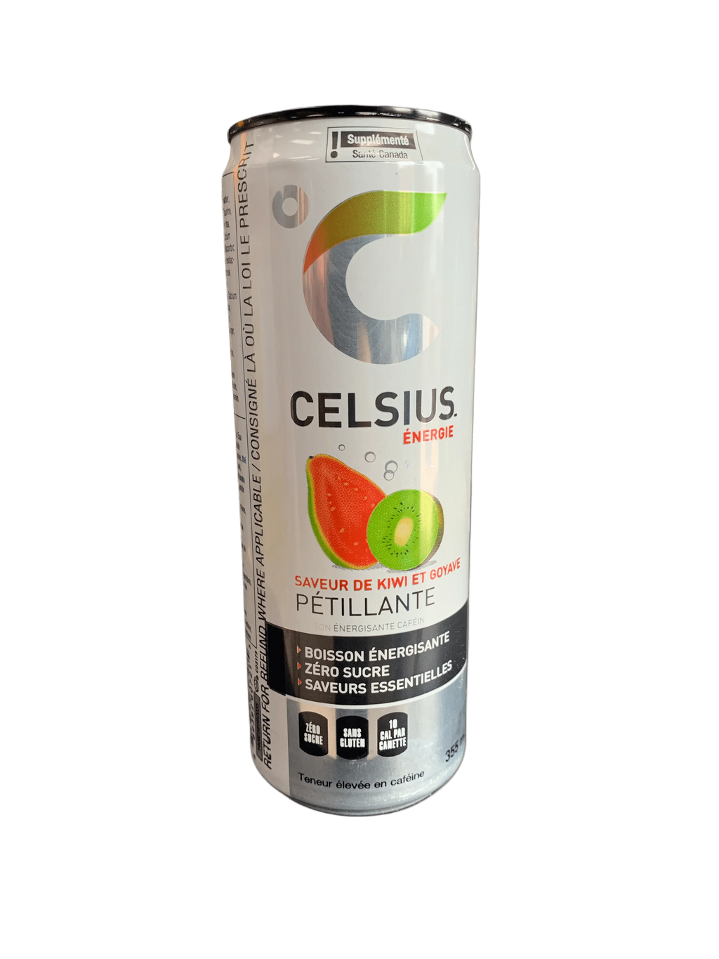 Celsius Sparkling Kiwi Guava Energy Drink 355ML - Canadian Edition