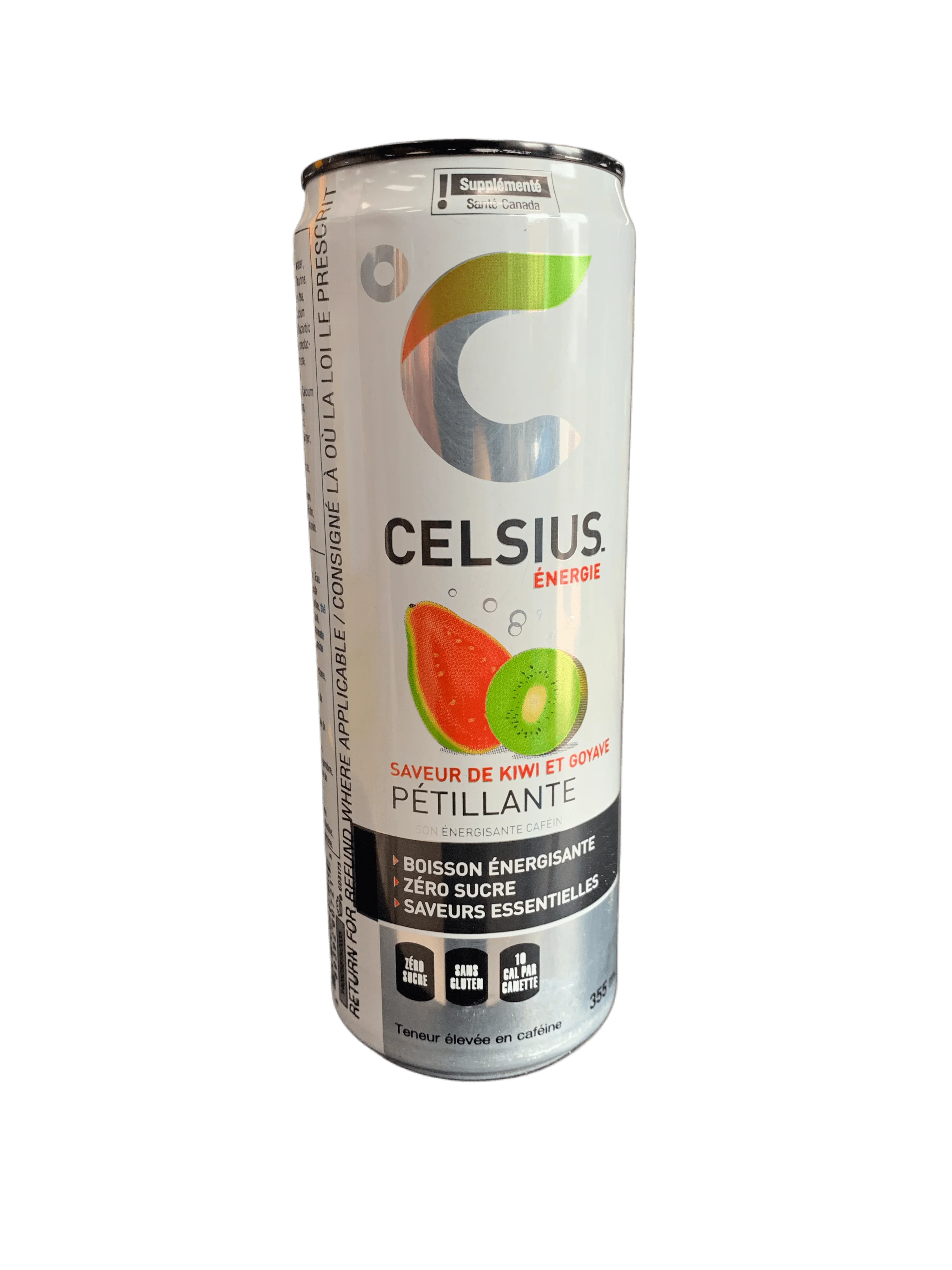 Celsius Sparkling Kiwi Guava Energy Drink 355ML - Canadian Edition