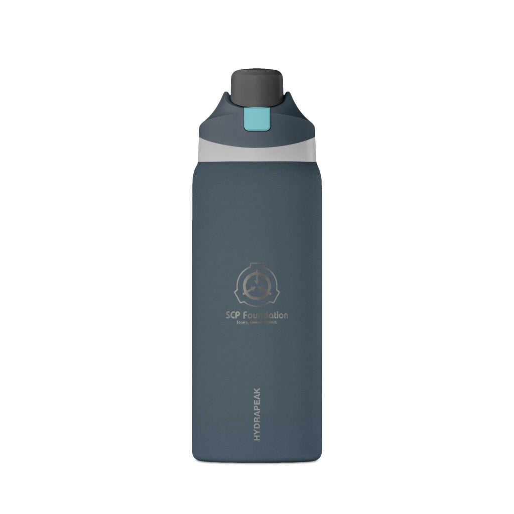 SCP Foundation 32oz Insulated Water Bottle — Matte Black Travel Flask