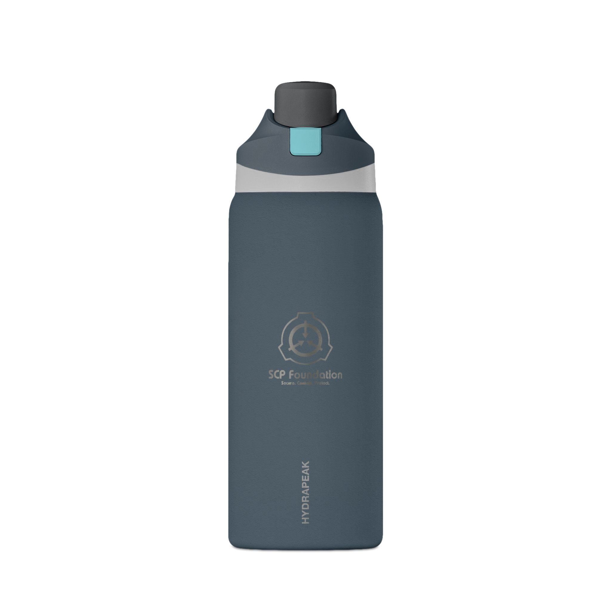 SCP Foundation 32oz Insulated Water Bottle — Matte Black Travel Flask