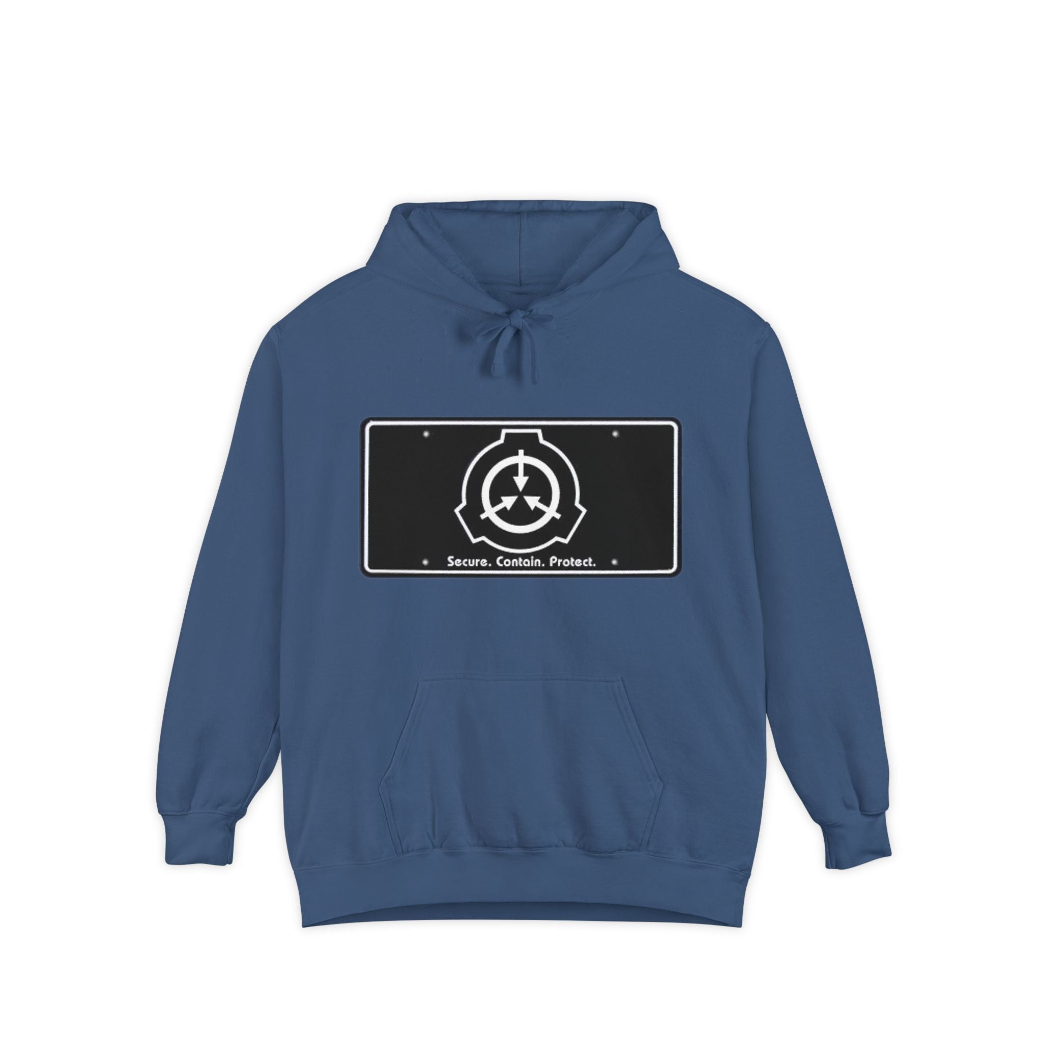 SCP Foundation Logo Hoodie — Secure Contain Protect Graphic Hoodie
