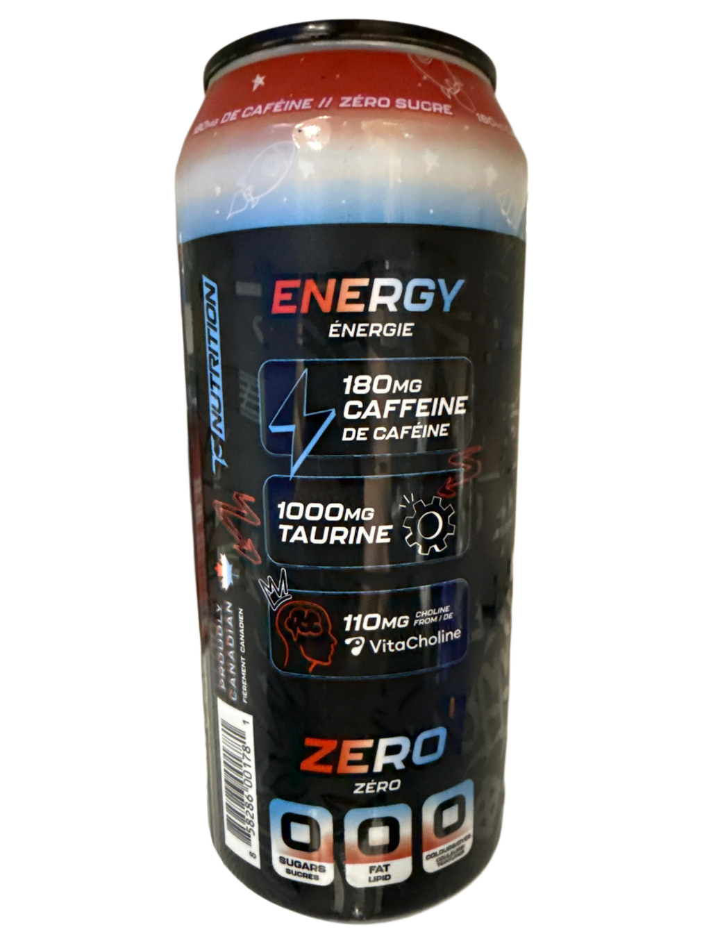 Batch 27 Zero Sugar Rocket Pop Energy Drink 473ML - Canadian Edition