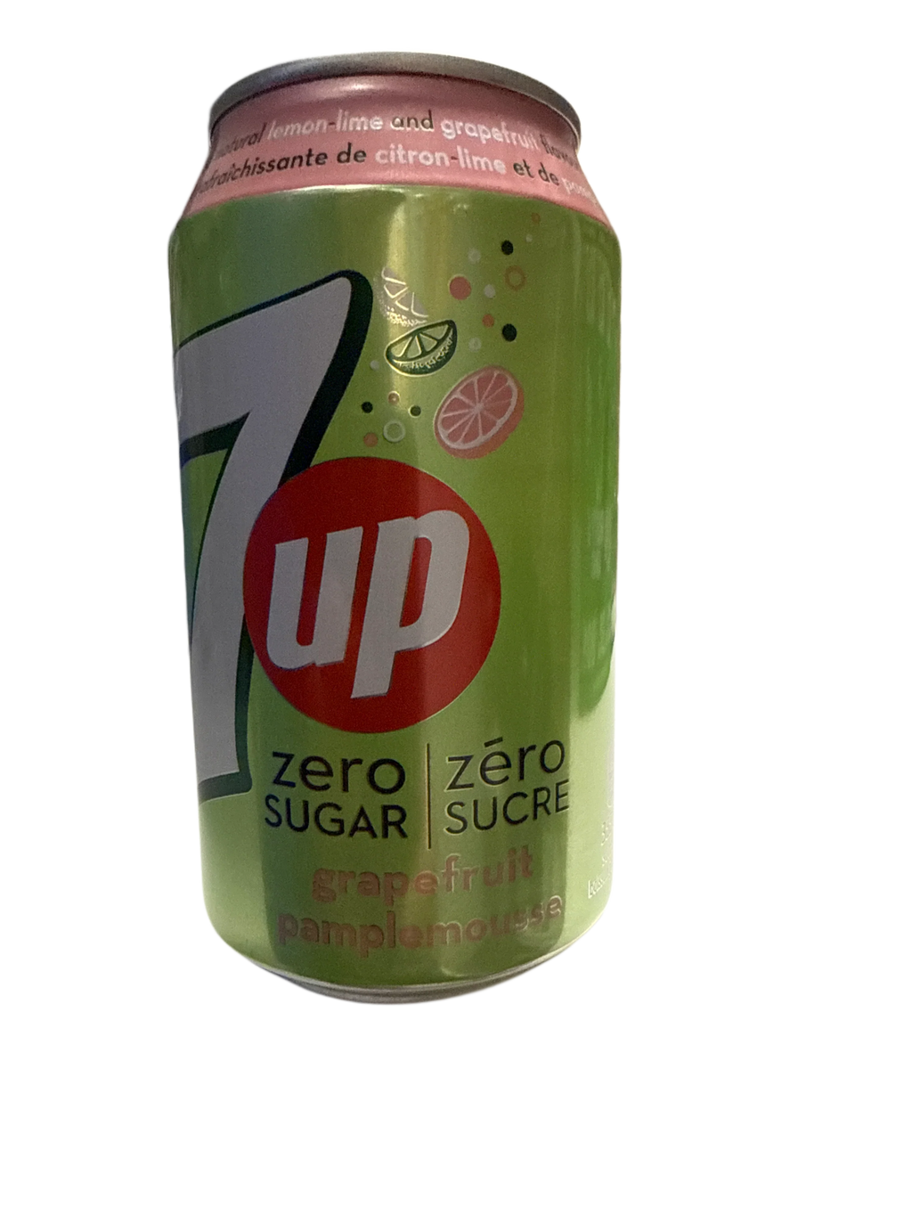 7UP Zero Sugar Grapefruit Soda 355ML - Canadian Edition