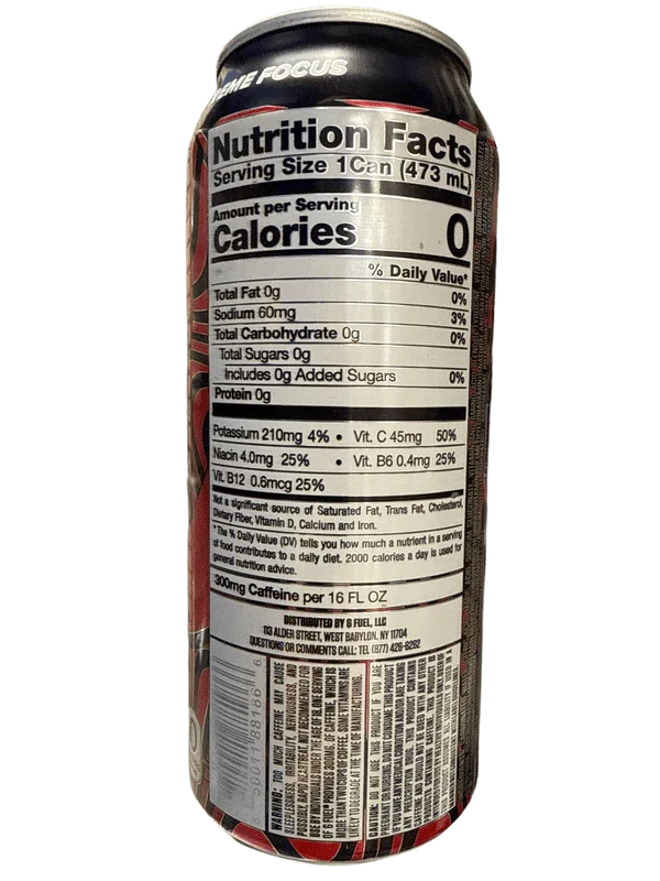 G Fuel PewDiePie Energy Drink