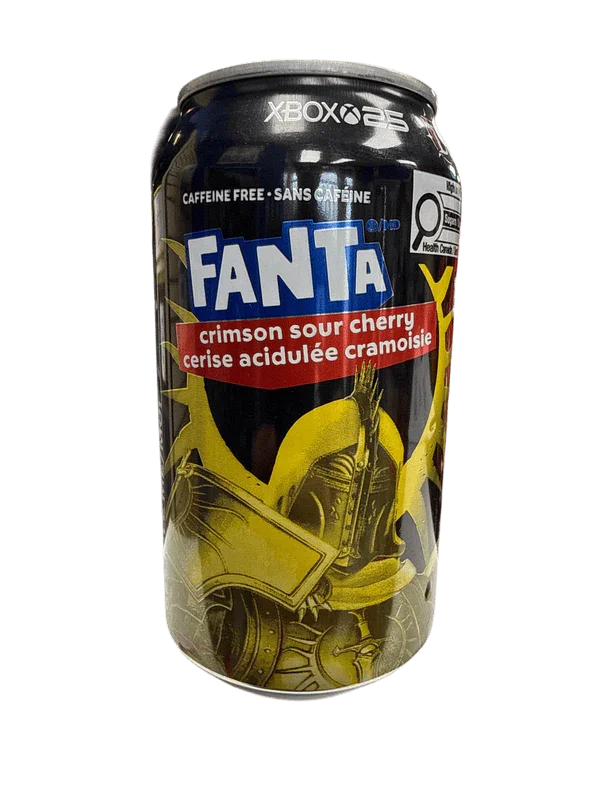 Fanta Crimson Sour Cherry Can 355ML - Canadian Edition