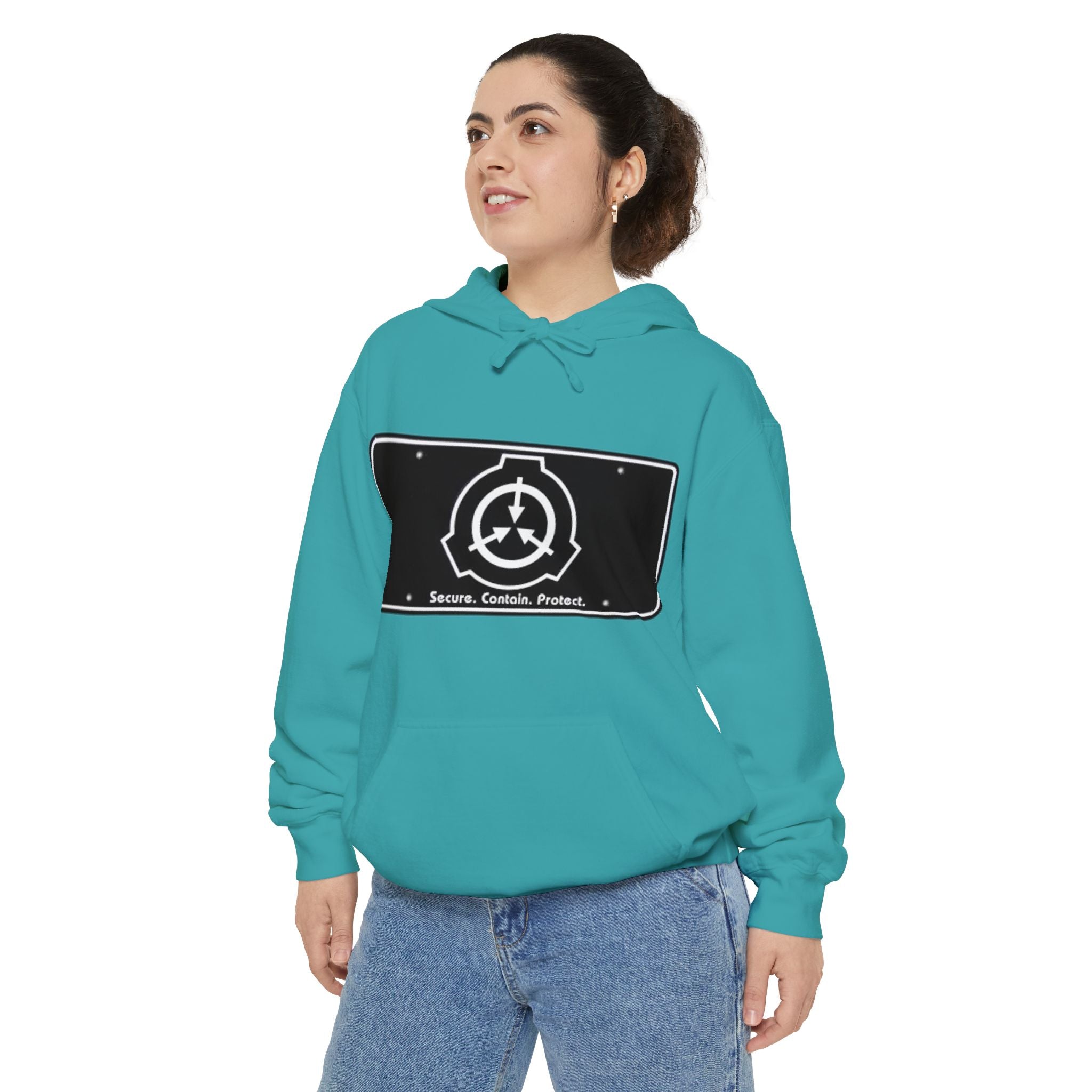 SCP Foundation Logo Hoodie — Secure Contain Protect Graphic Hoodie