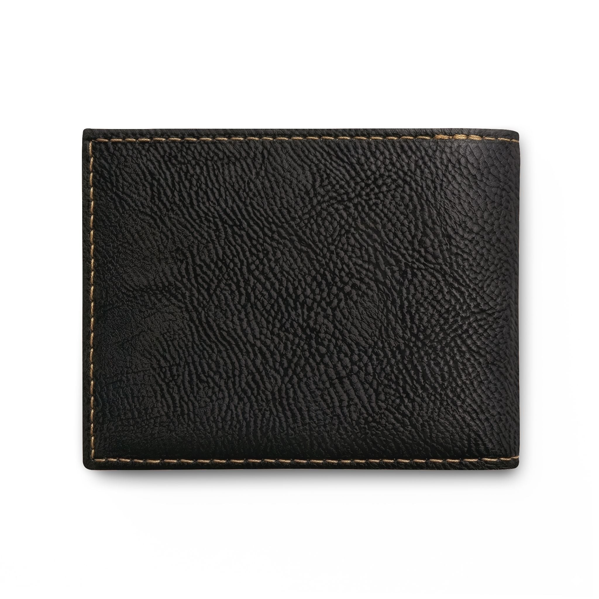SCP Foundation Bi-Fold Wallet — Slim Leather Card Wallet with Logo Flip