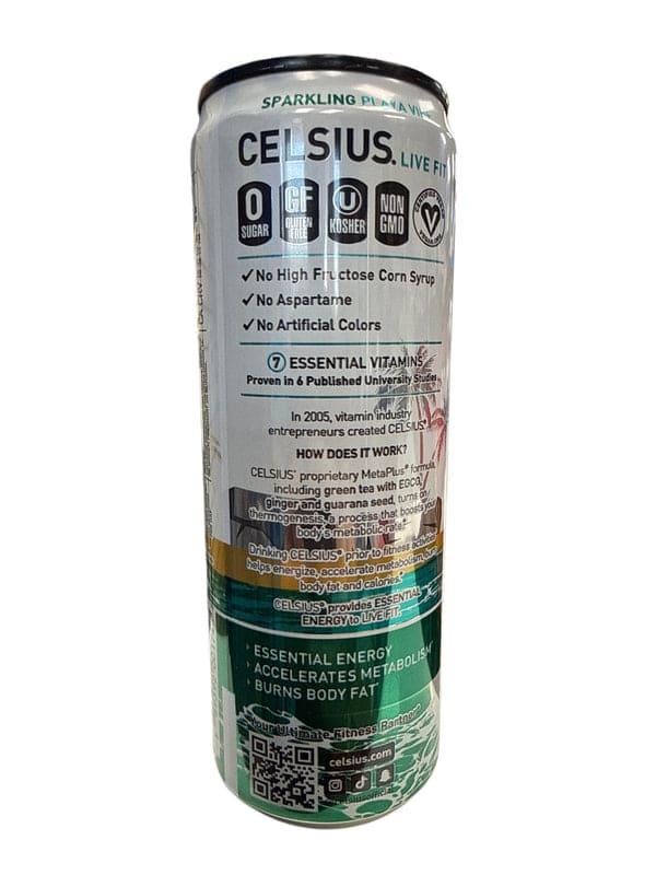 Celsius Zero Sugar Playa Vibe Sparkling Energy Drink 355ML - U.S Edition