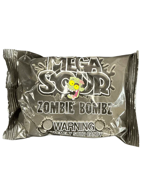 Barnetts Mega Sour Zombie Bombz 104G - U.K Edition