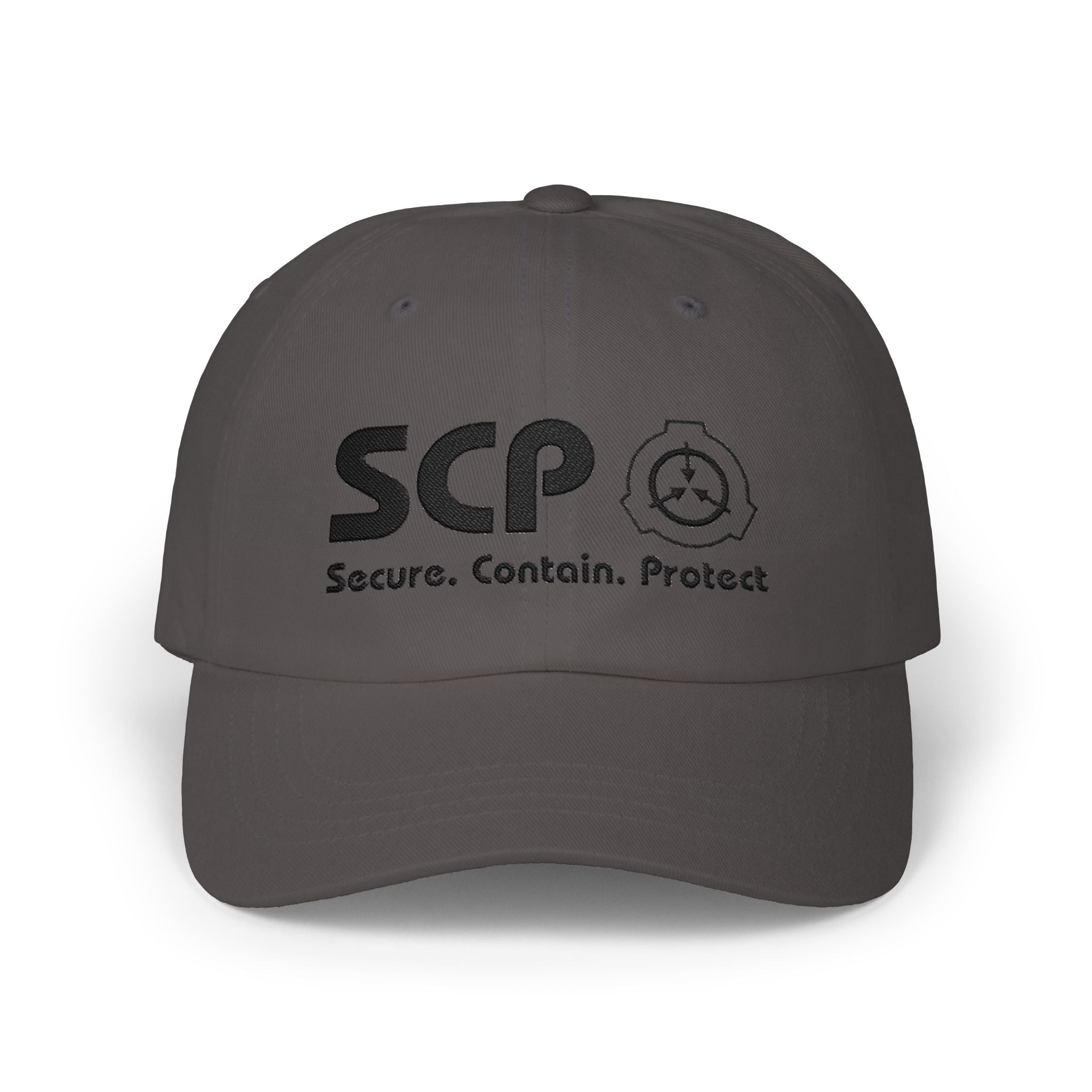 Camo Cap — SCP Foundation Embroidered Baseball Hat