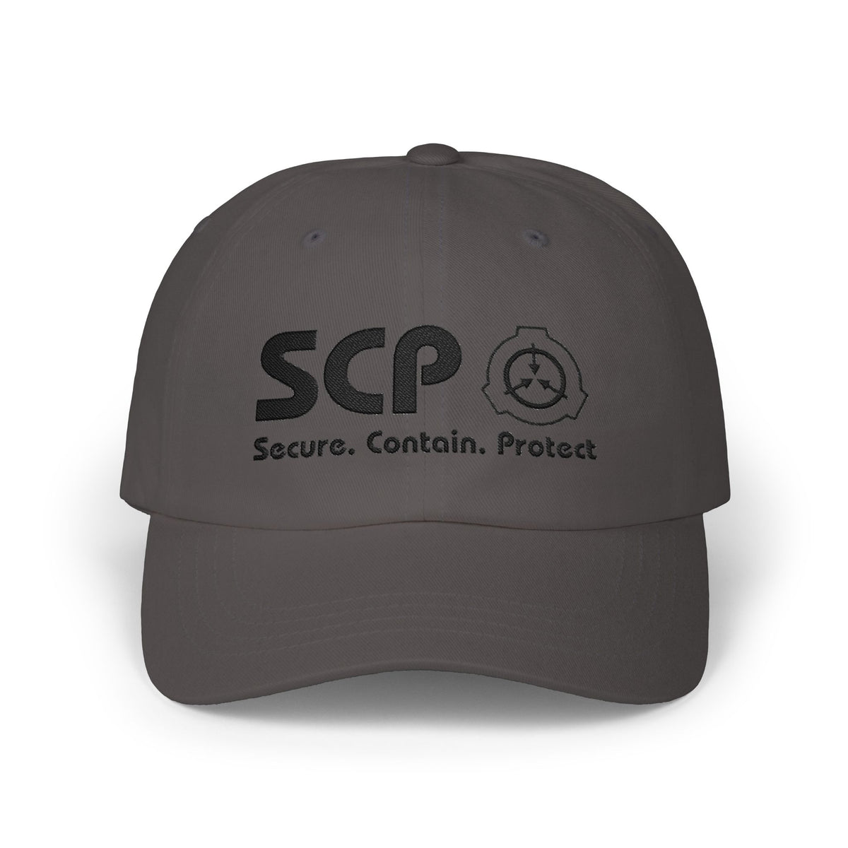 Camo Cap — SCP Foundation Embroidered Baseball Hat