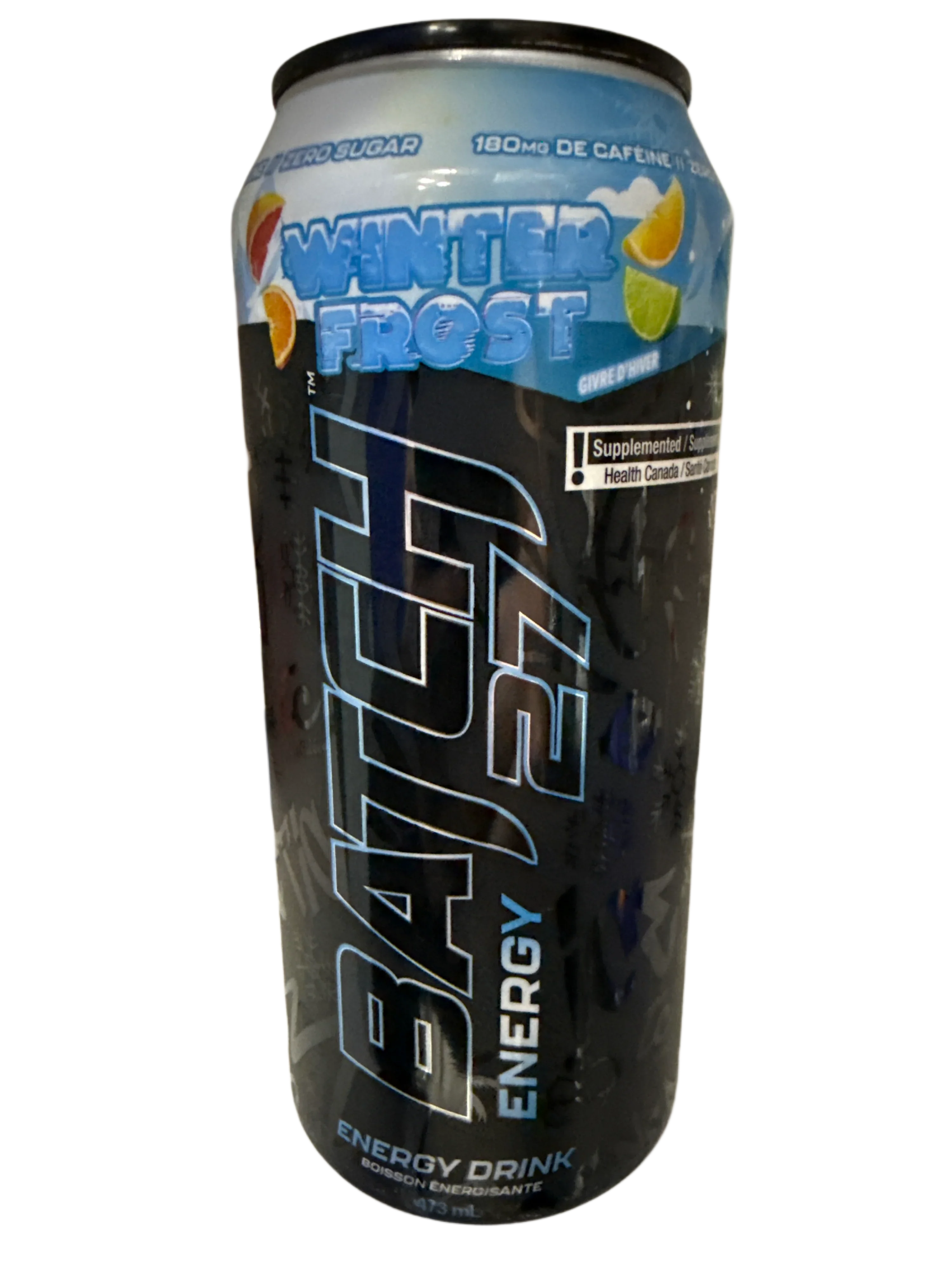 Batch 27 Zero Sugar Winter Frost Energy Drink 473ML - Canadian Edition