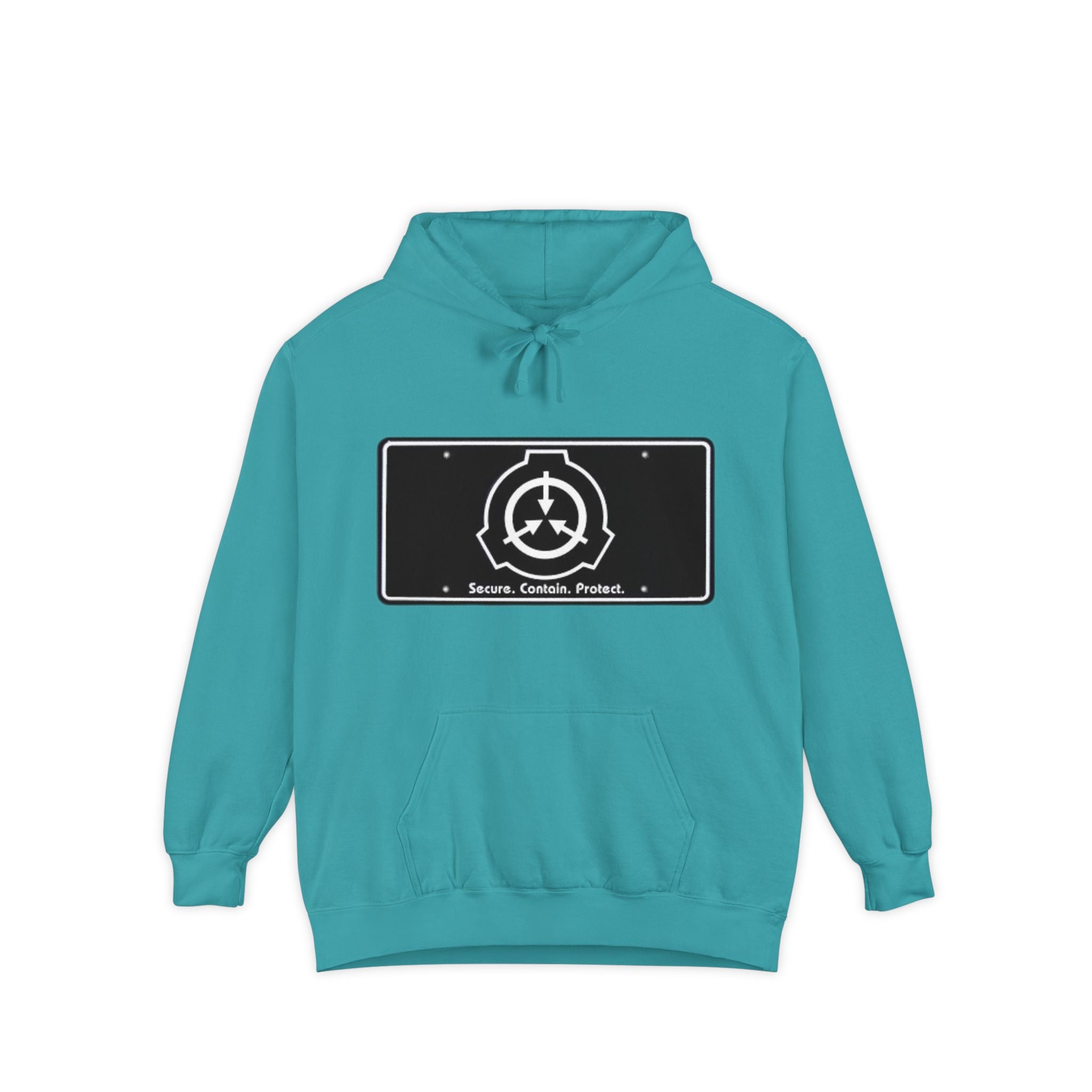 SCP Foundation Logo Hoodie — Secure Contain Protect Graphic Hoodie