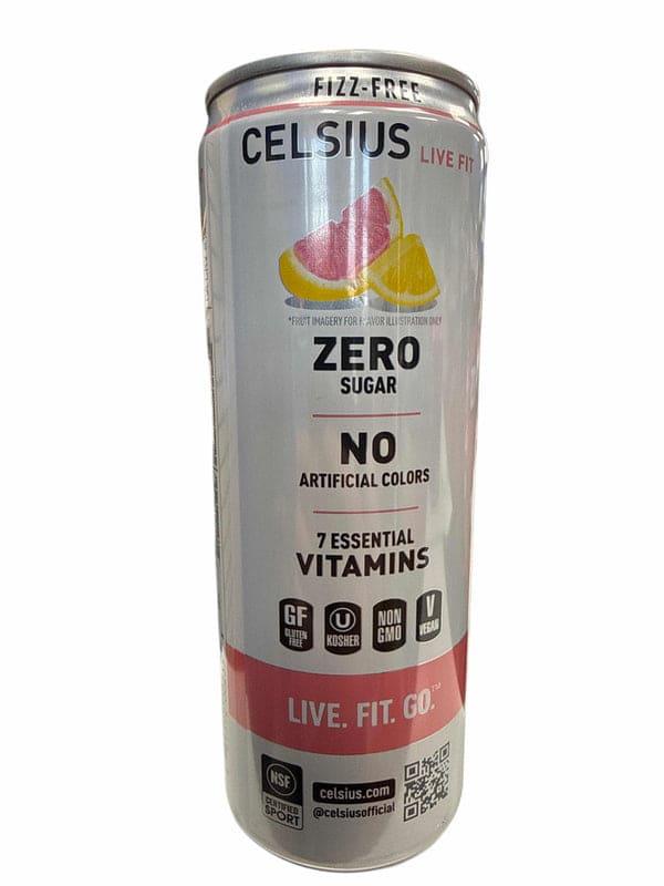 Celsius Zero Sugar Fizz Free Pink Lemonade Energy Drink 355ML - U.S Edition