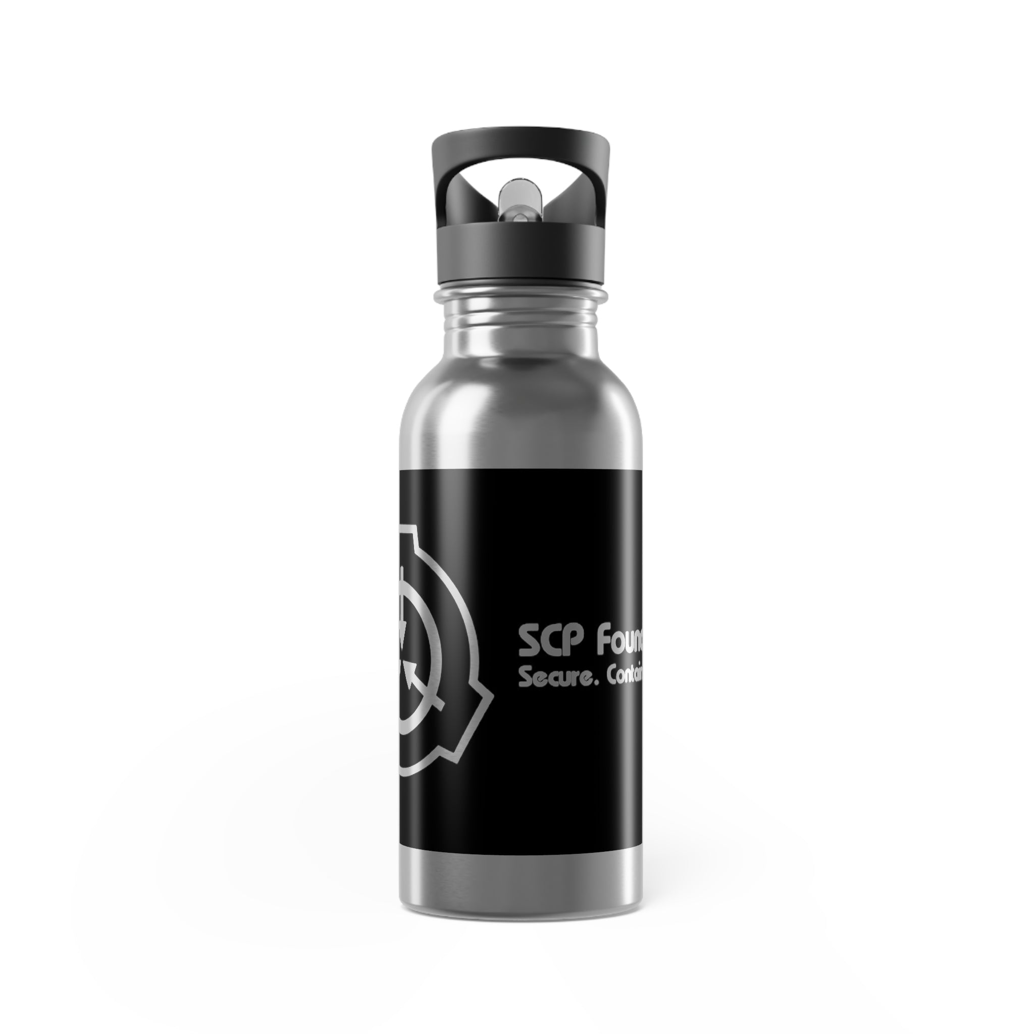 Standard Issue - Stainless Steel 20oz Water Bottle with Straw