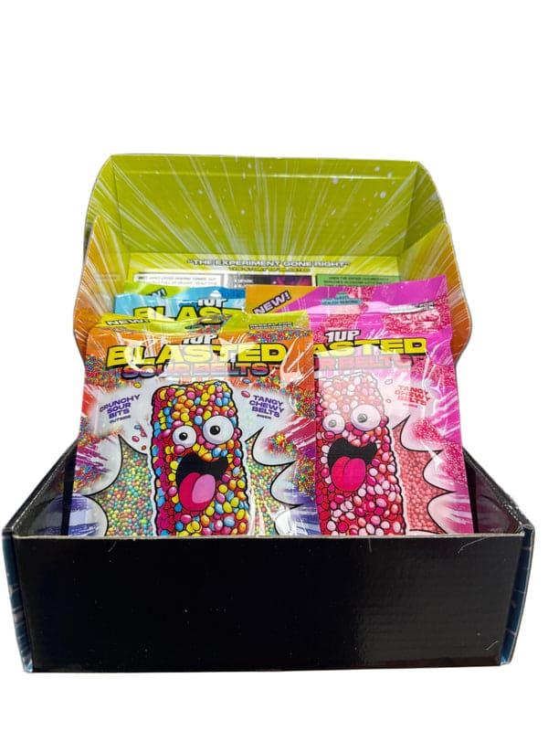 1UP Blasted Sour Belts Bundle Box (3 Packs) - U.S Edition