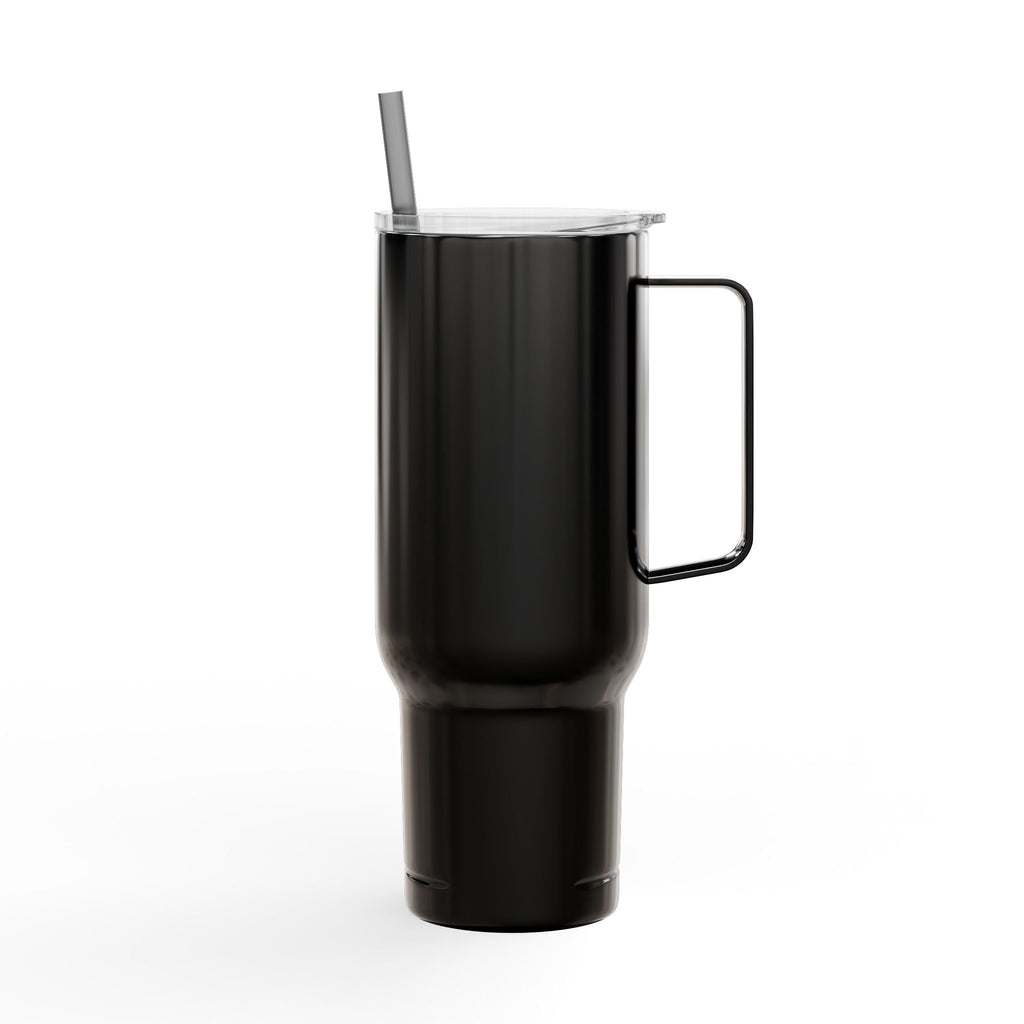 Engraved 40oz Insulated Tumbler with Lid — Stainless SCP Logo Travel Mug