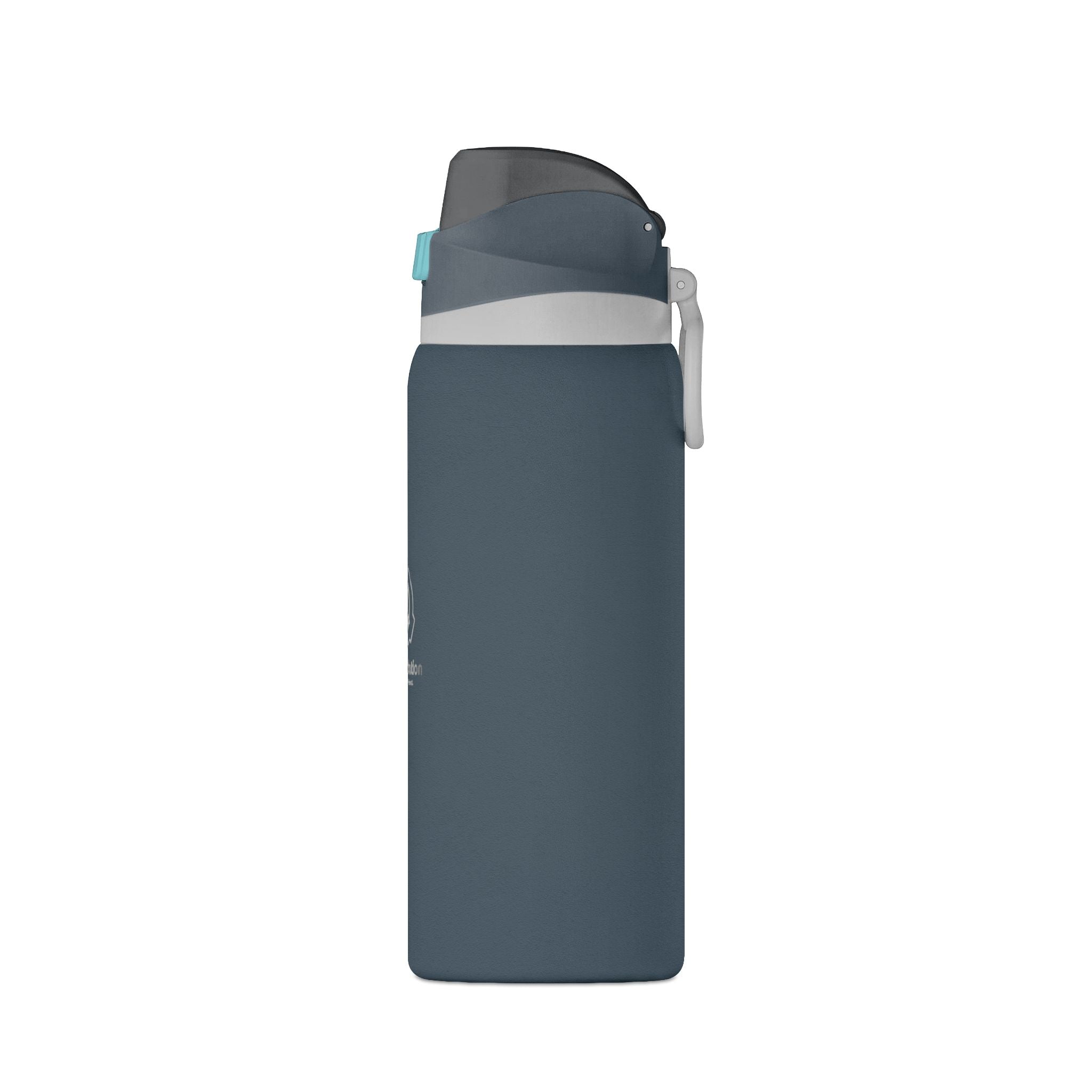 SCP Foundation 32oz Insulated Water Bottle — Matte Black Travel Flask