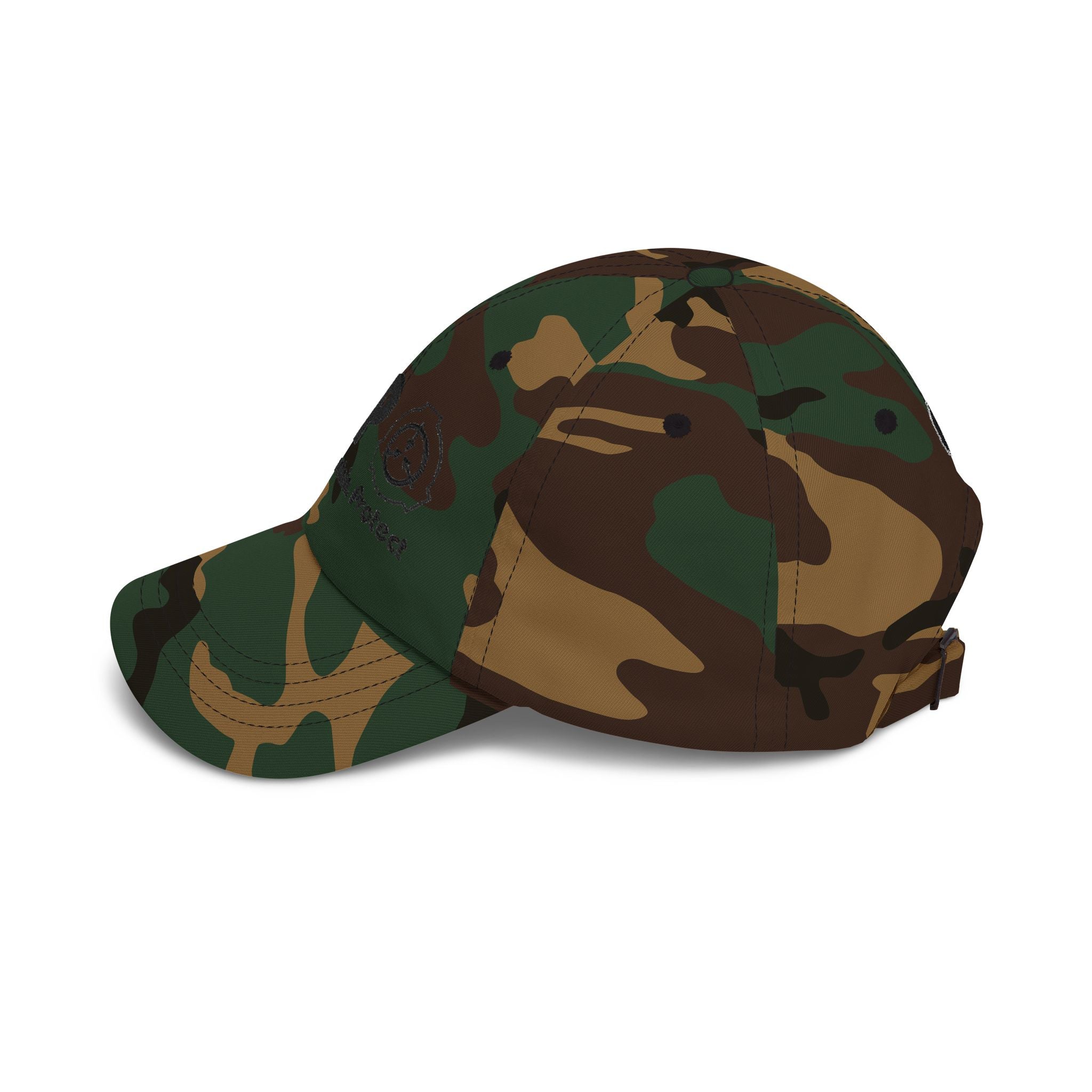Camo Cap — SCP Foundation Embroidered Baseball Hat