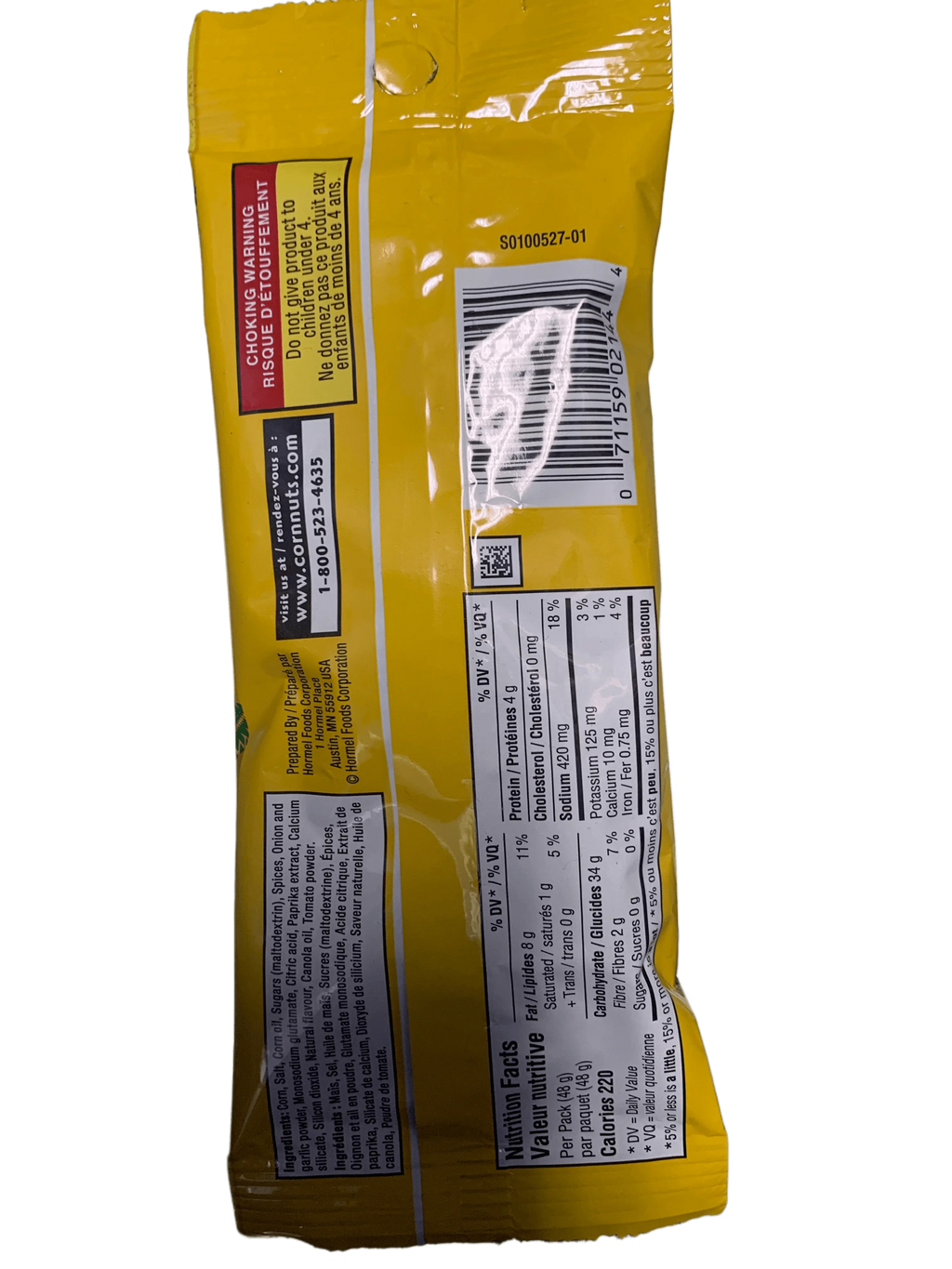 Corn Nuts Spicy Chili With Lemon -48G - Canadian Edition