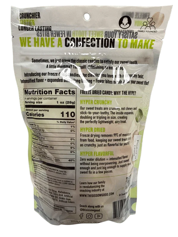 Sow Good Freeze Dried Sour Spheres 113G - U.S Edition