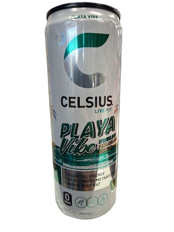 Celsius Zero Sugar Playa Vibe Sparkling Energy Drink 355ML - U.S Edition