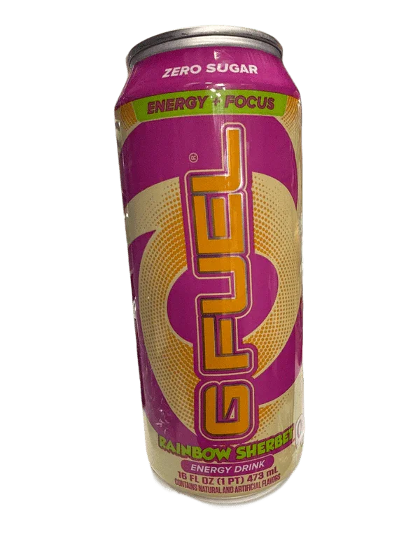 G Fuel Zero Sugar Rainbow Sherbet Energy Drink 473ML - U.S Edition