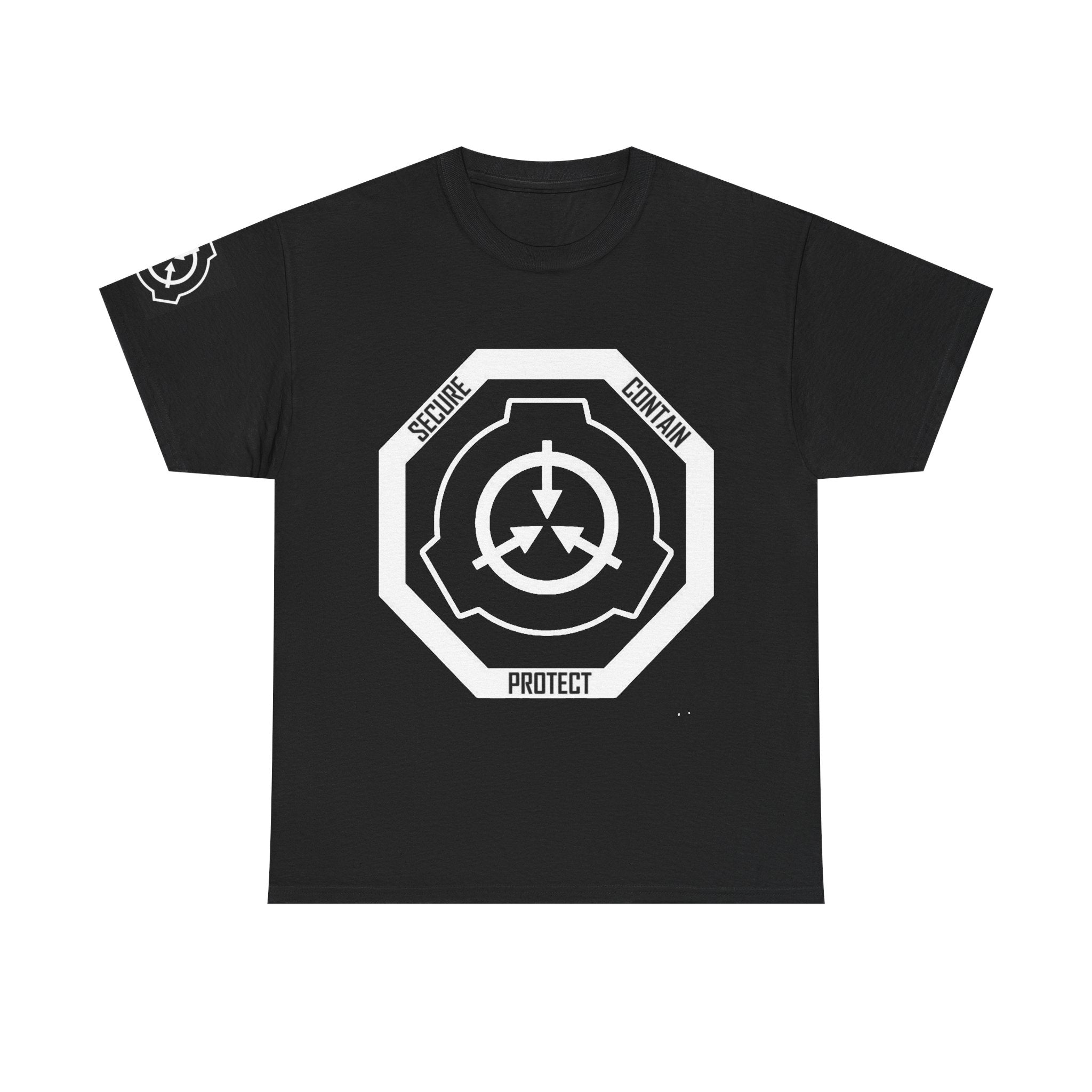 SCP Foundation Logo T‑Shirt — Secure Contain Protect Graphic Tee