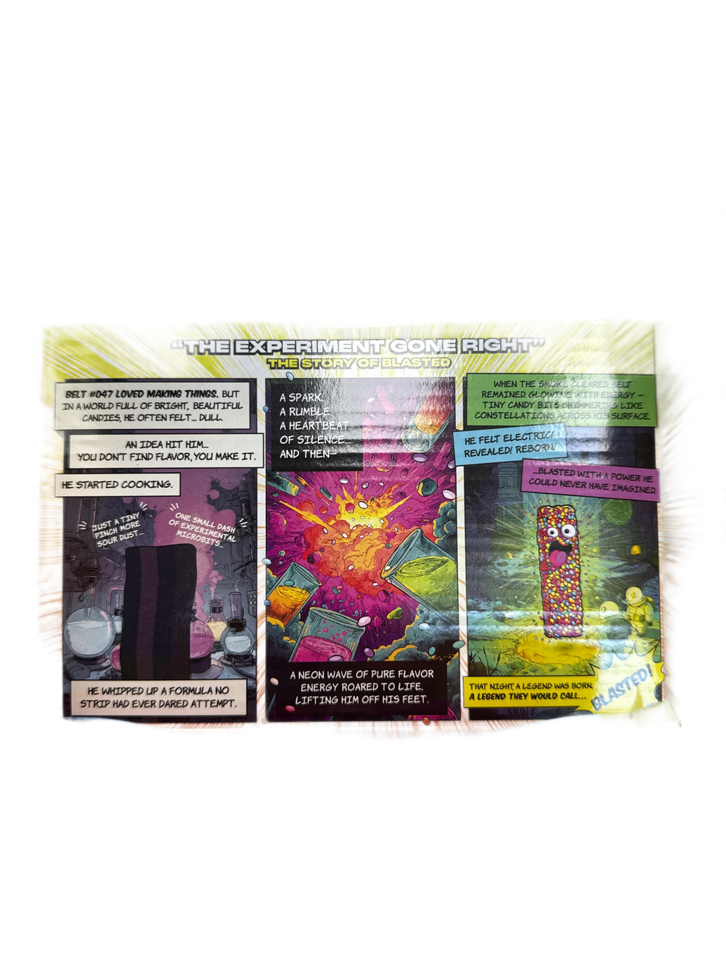 1UP Blasted Sour Belts Bundle Box (3 Packs) - U.S Edition