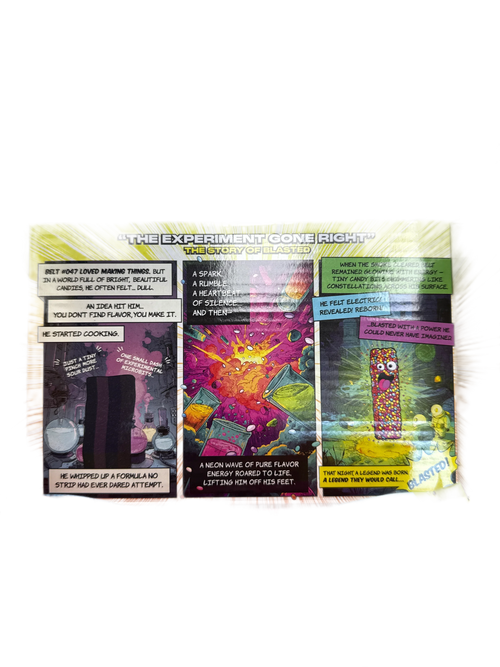 1UP Blasted Sour Belts Bundle Box (3 Packs) - U.S Edition