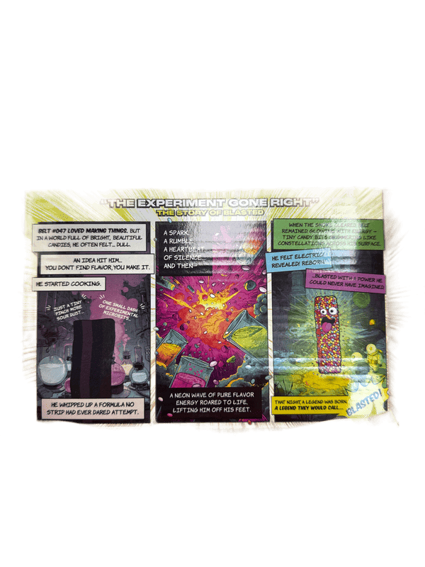 1UP Blasted Sour Belts Bundle Box (3 Packs) - U.S Edition